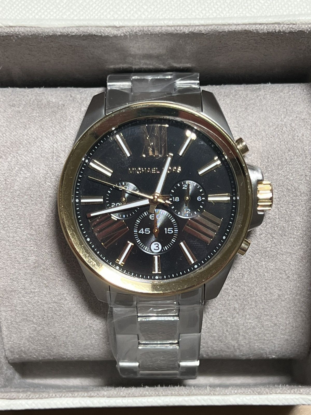 Michael Kors Michael Kors Oversize Wren Two Tone Watch Size ONE SIZE - 2 Thumbnail