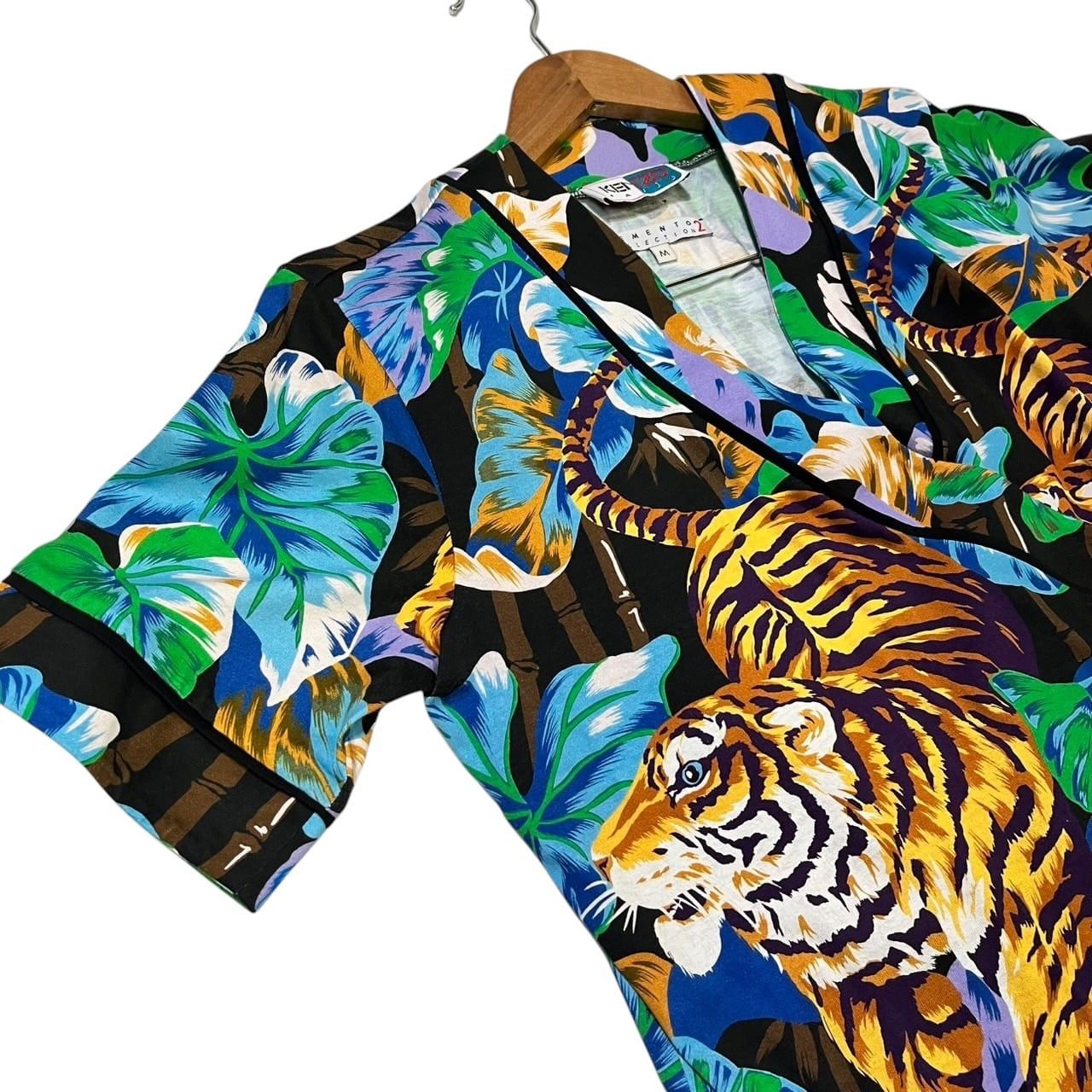 Kenzo Vintage KENZO memento collection 2 Jungle Hawaiian Shirts Size M / US 6-8 / IT 42-44 - 3 Thumbnail