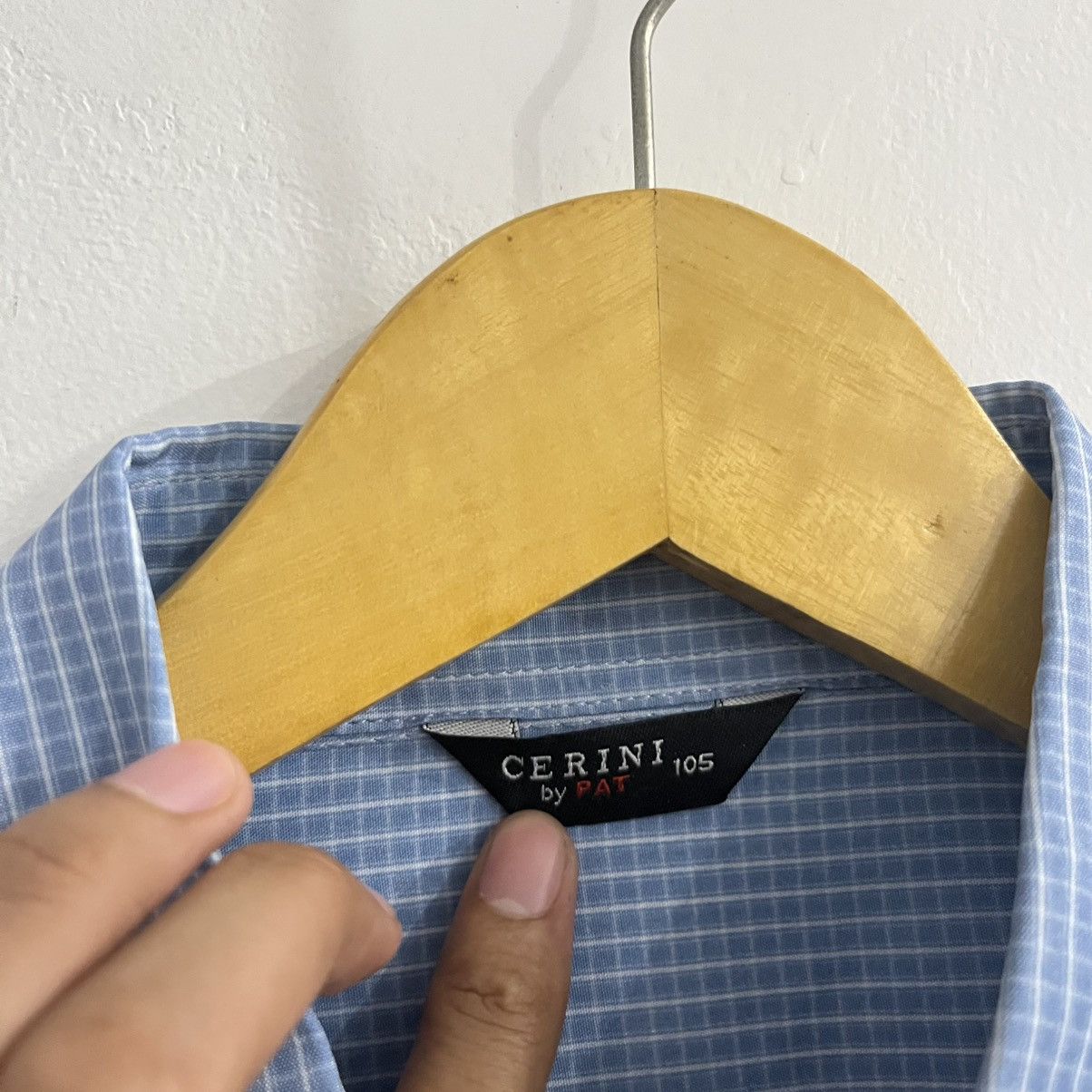 Issey Miyake Cerini - Ss Button Up Shirt Size US L / EU 52-54 / 3 - 4 Thumbnail