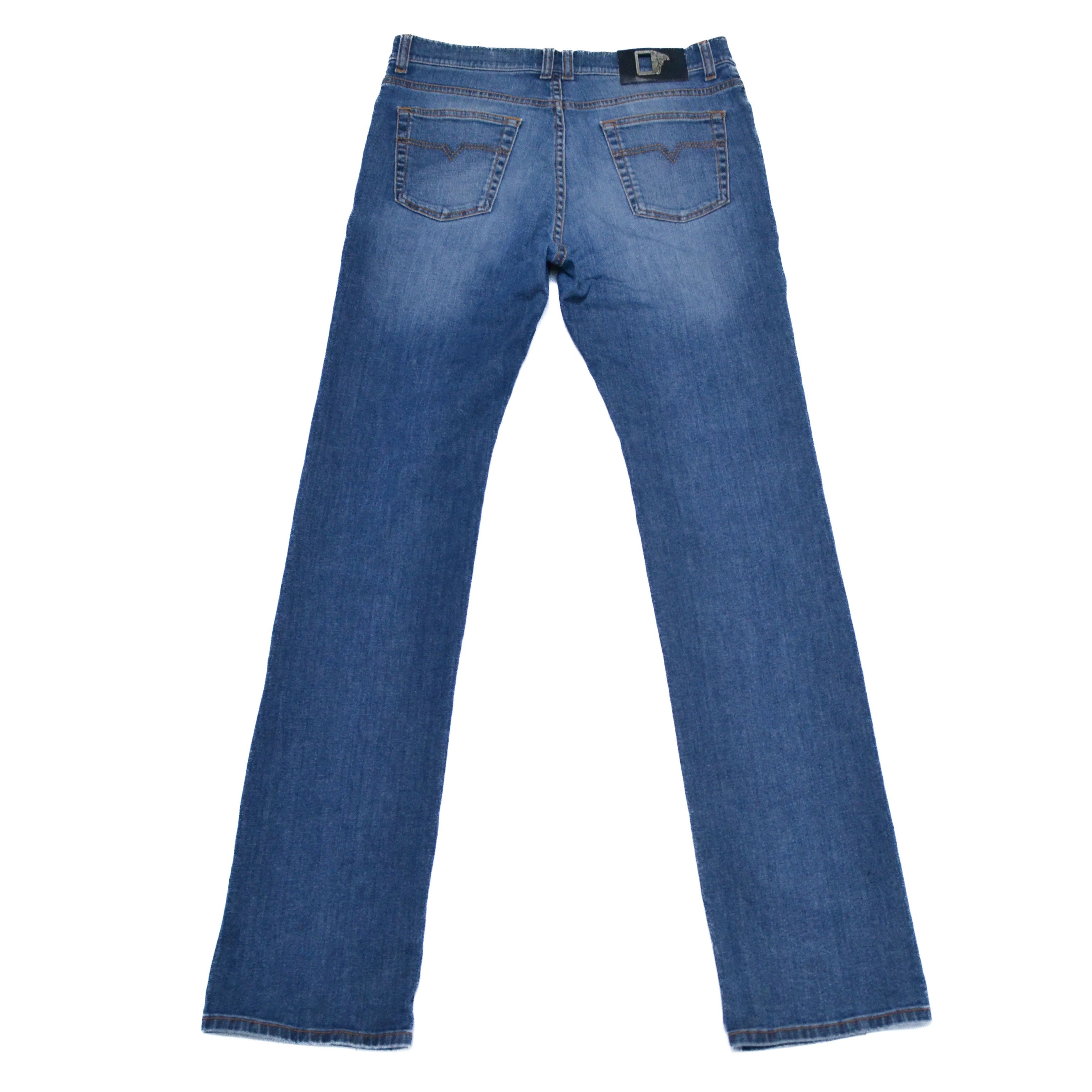 Versace Versace Collection Men’s Blue Jeans Denim Pants Size US 31 - 6 Thumbnail