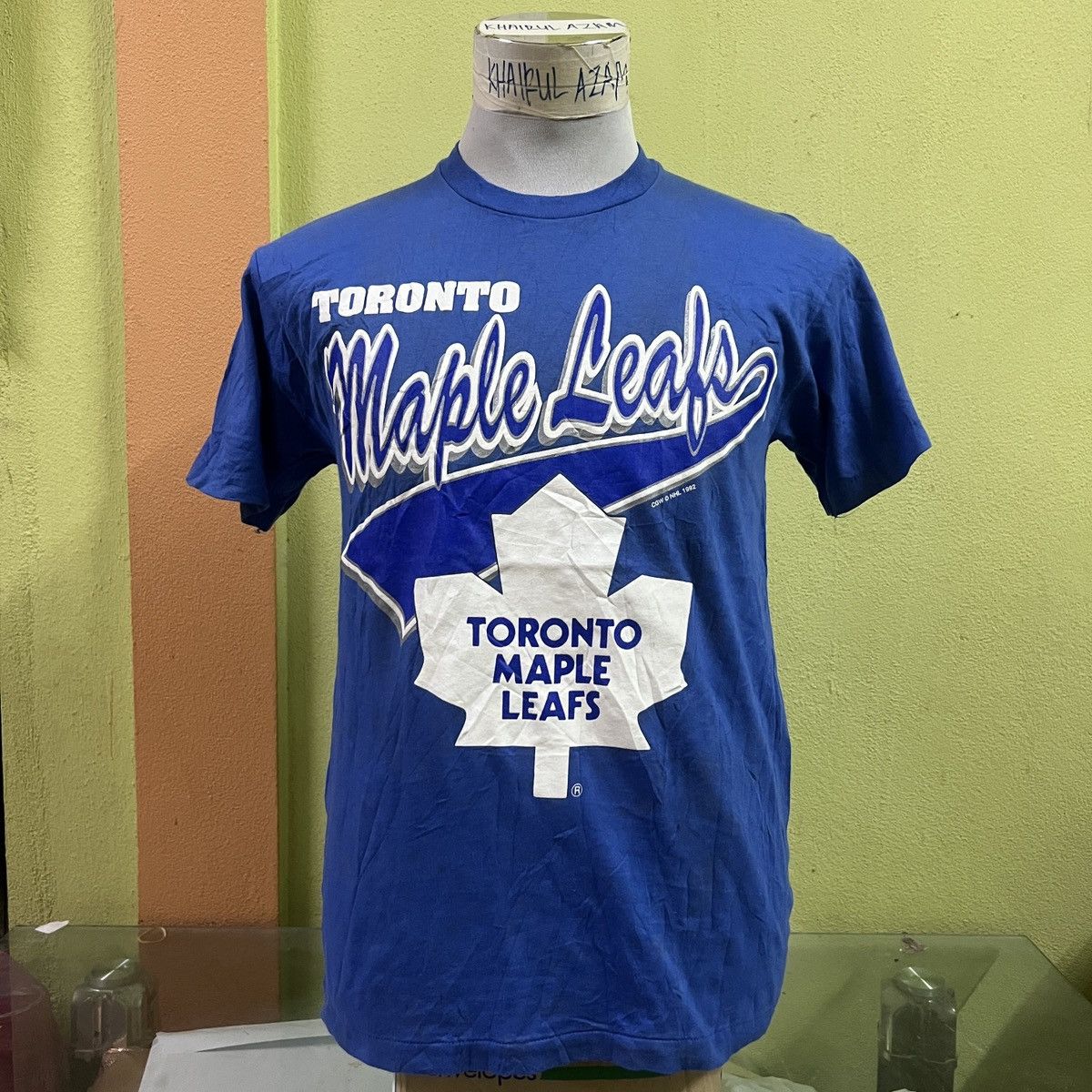 NHL × Vintage VINTAGE NHL 1992 TORONTO MAPLE LEAFS Size US S / EU 44-46 / 1 - 1 Thumbnail