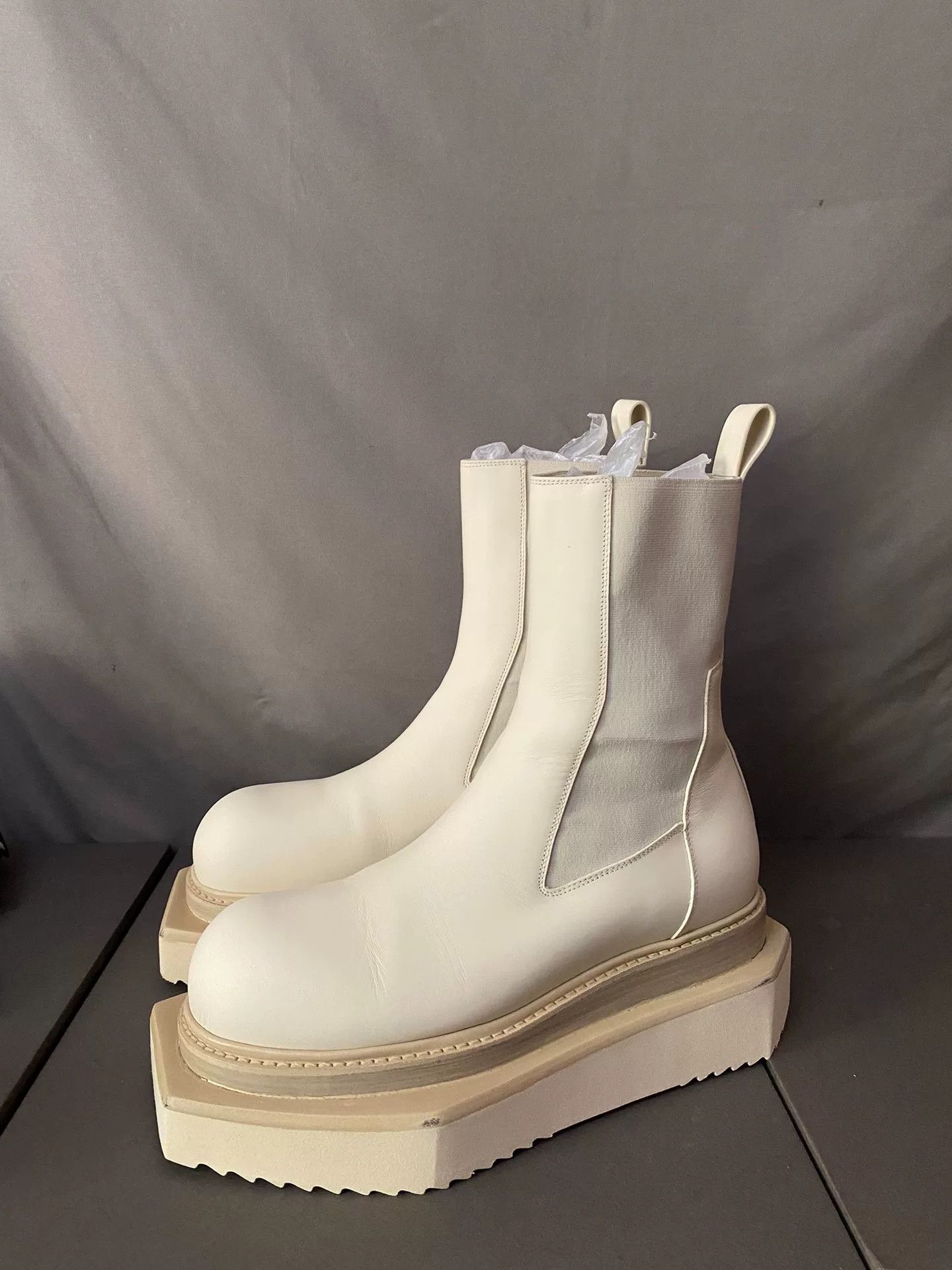 Rick Owens Coffin Sole Boots
