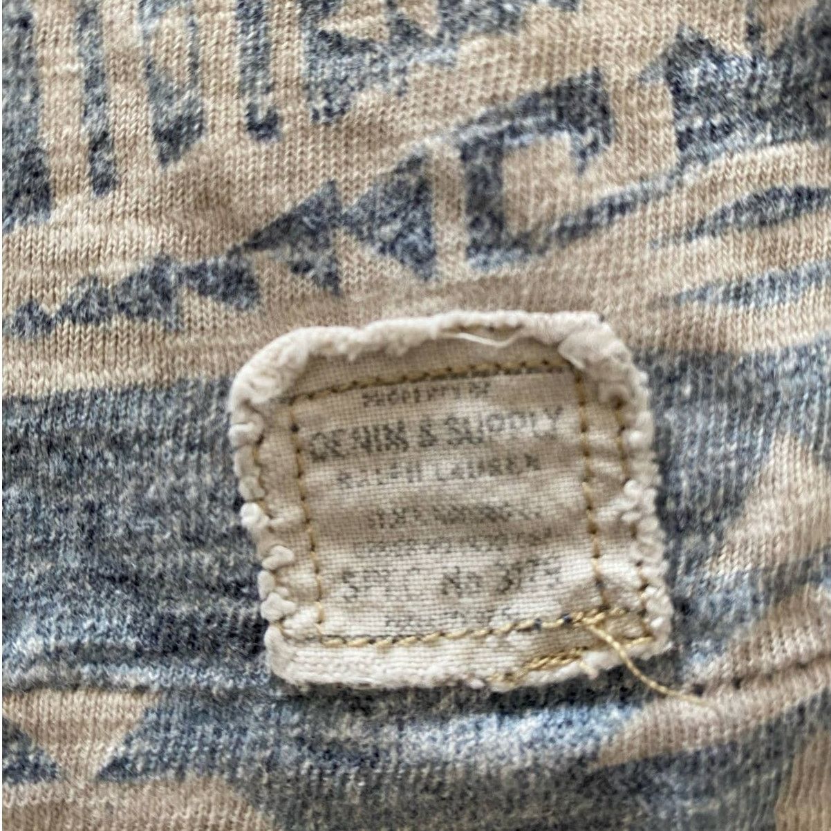 Ralph Lauren Vintage Ralph Lauren Denim & Supply Sweatshirt Tribal Henley Size S / US 4 / IT 40 - 5 Thumbnail