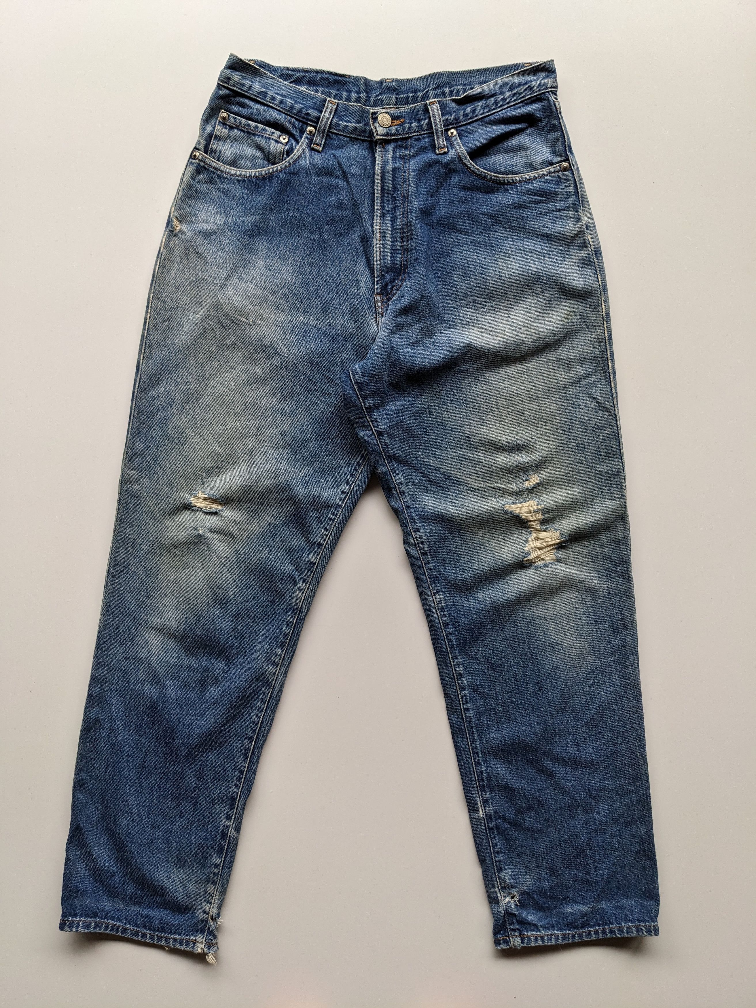 RRL Ralph Lauren × Vintage Vintage Double RRL Ralph Lauren baggy jeans Size US 31 - 2 Thumbnail
