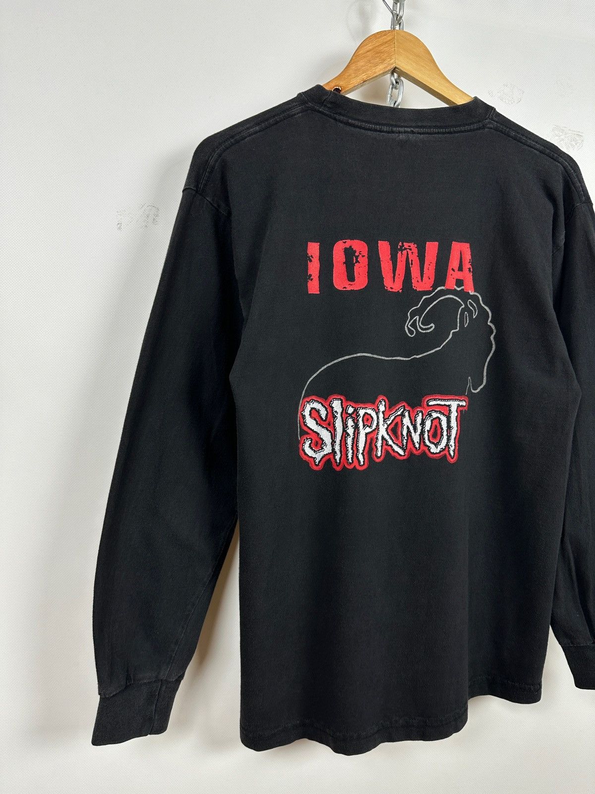 Band Tees Vintage Slipknot Iowa Band Long Sleeve T-Shirt Size US S / EU 44-46 / 1 - 14 Thumbnail