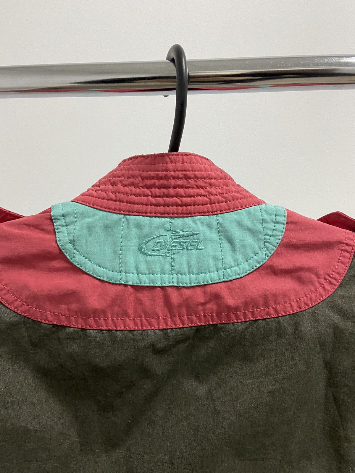 Diesel × Vintage Diesel Vest Vintage Nylon Woman Zip Avant Garde Size L / US 10 / IT 46 - 4 Thumbnail