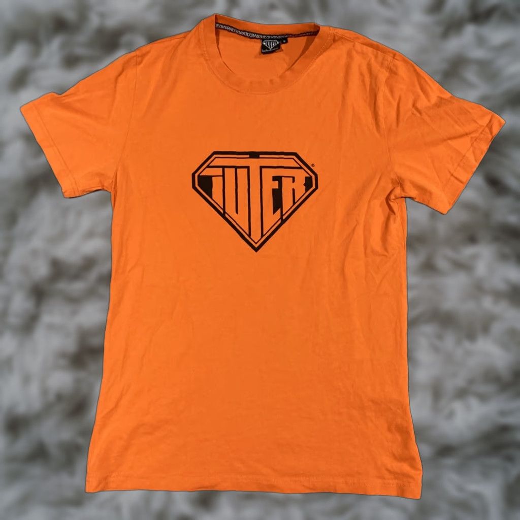 Logo 7 Iuter Logo T-Shirt - S Men Orange Logo Small Size US S / EU 44-46 / 1 - 1 Thumbnail