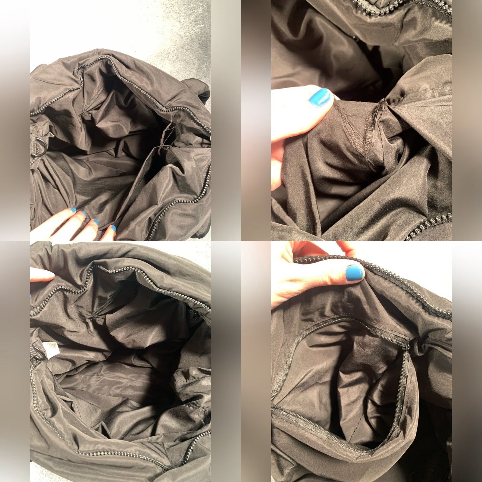 Vintage Wilo The Label Bag Puffer Black Gym Bag Size ONE SIZE - 8 Thumbnail