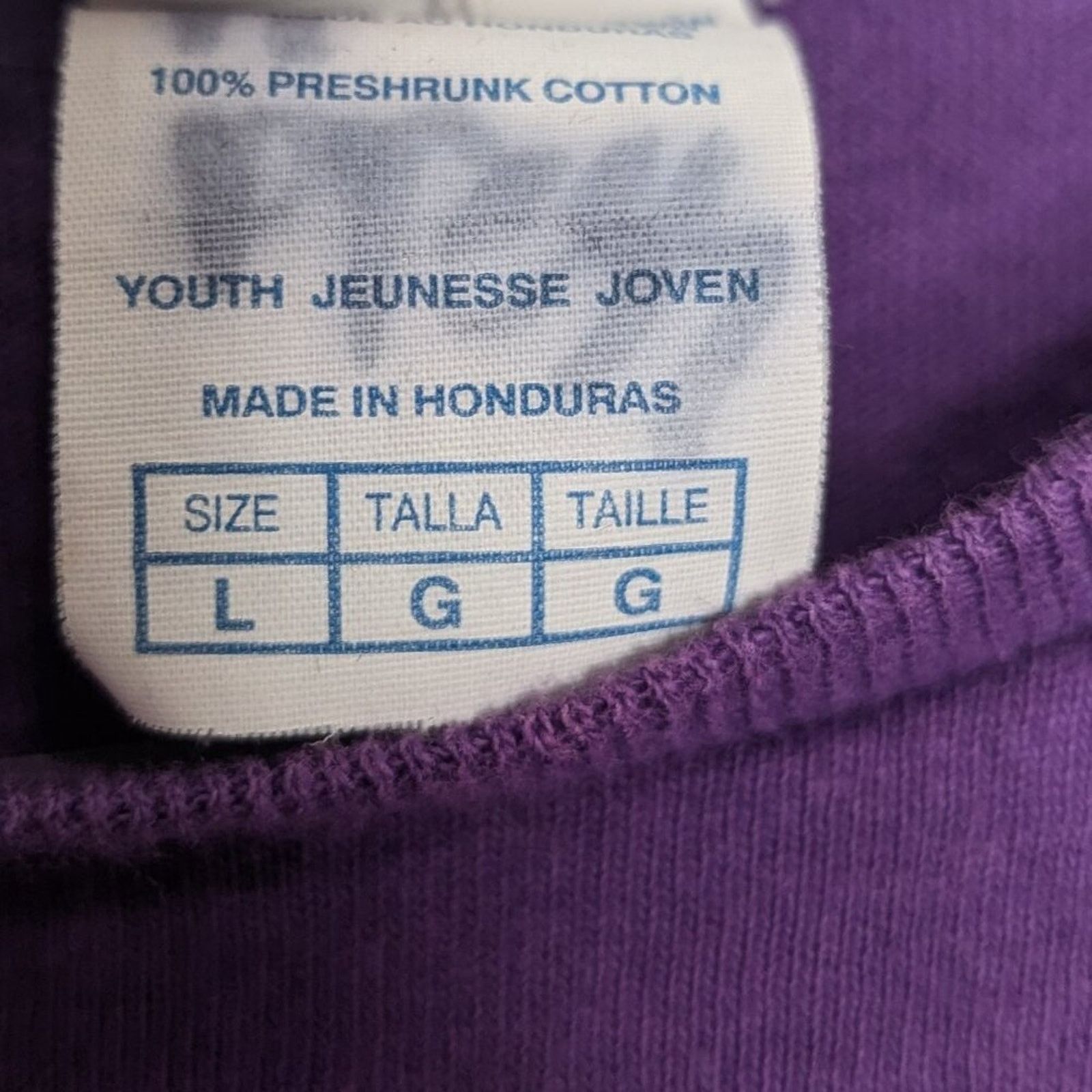 Vintage Vintage Upcycled Purple Short Sleeve Cropped Houston Texas T Size S / US 4 / IT 40 - 7 Thumbnail