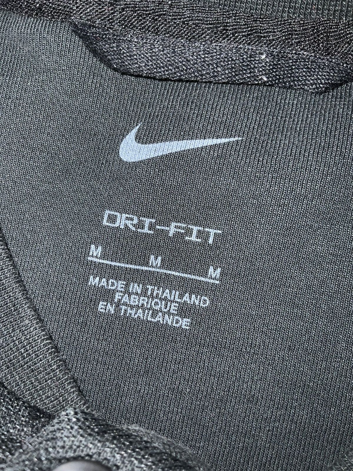 Nike Nike Dri Fit NSW Sportswear Golf Black Henley L/S Polo Shirt Size US M / EU 48-50 / 2 - 6 Thumbnail