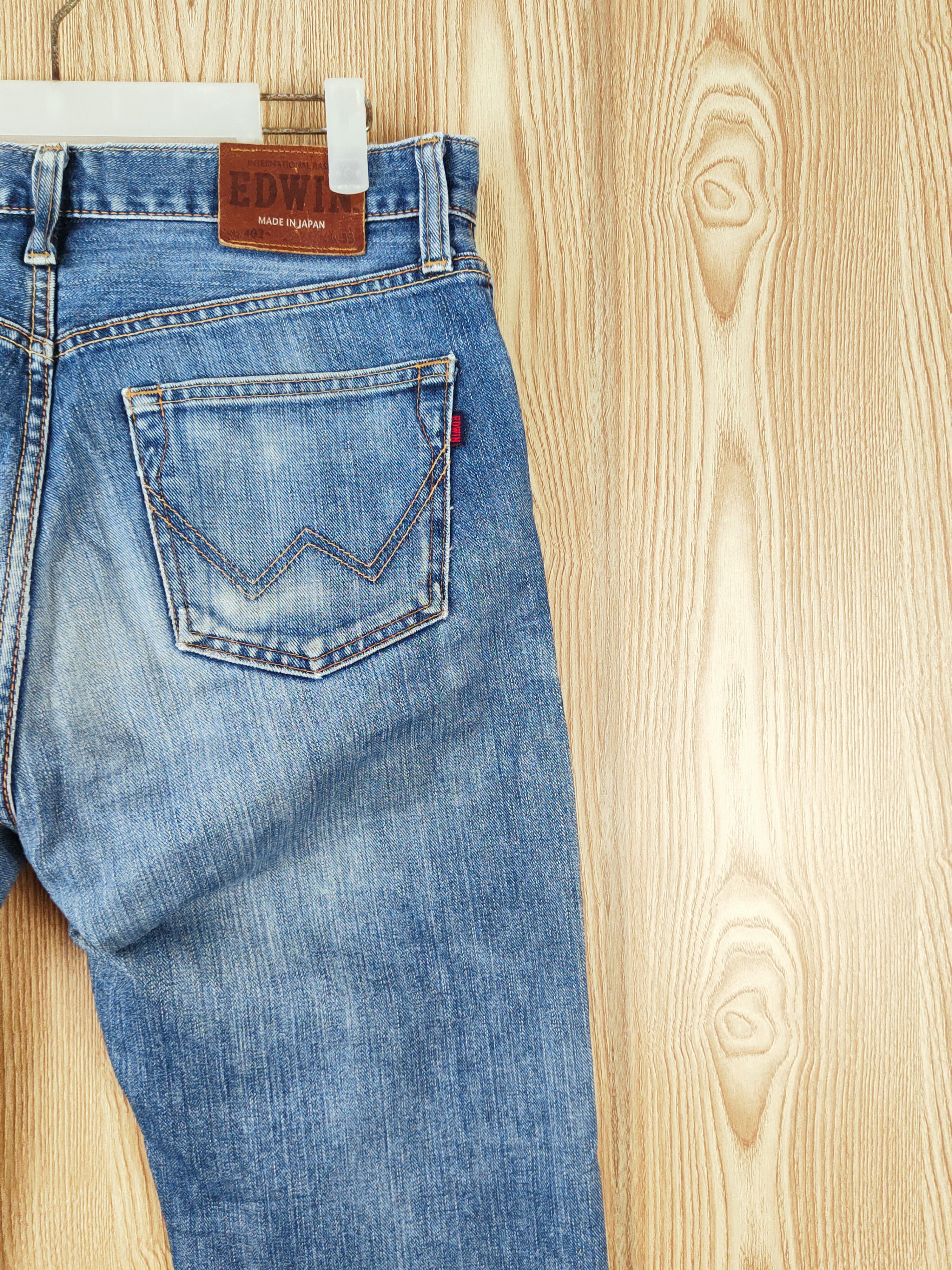 Edwin Edwin Blue Distressed Ripped Jeans #W941 Size US 33 - 12 Thumbnail
