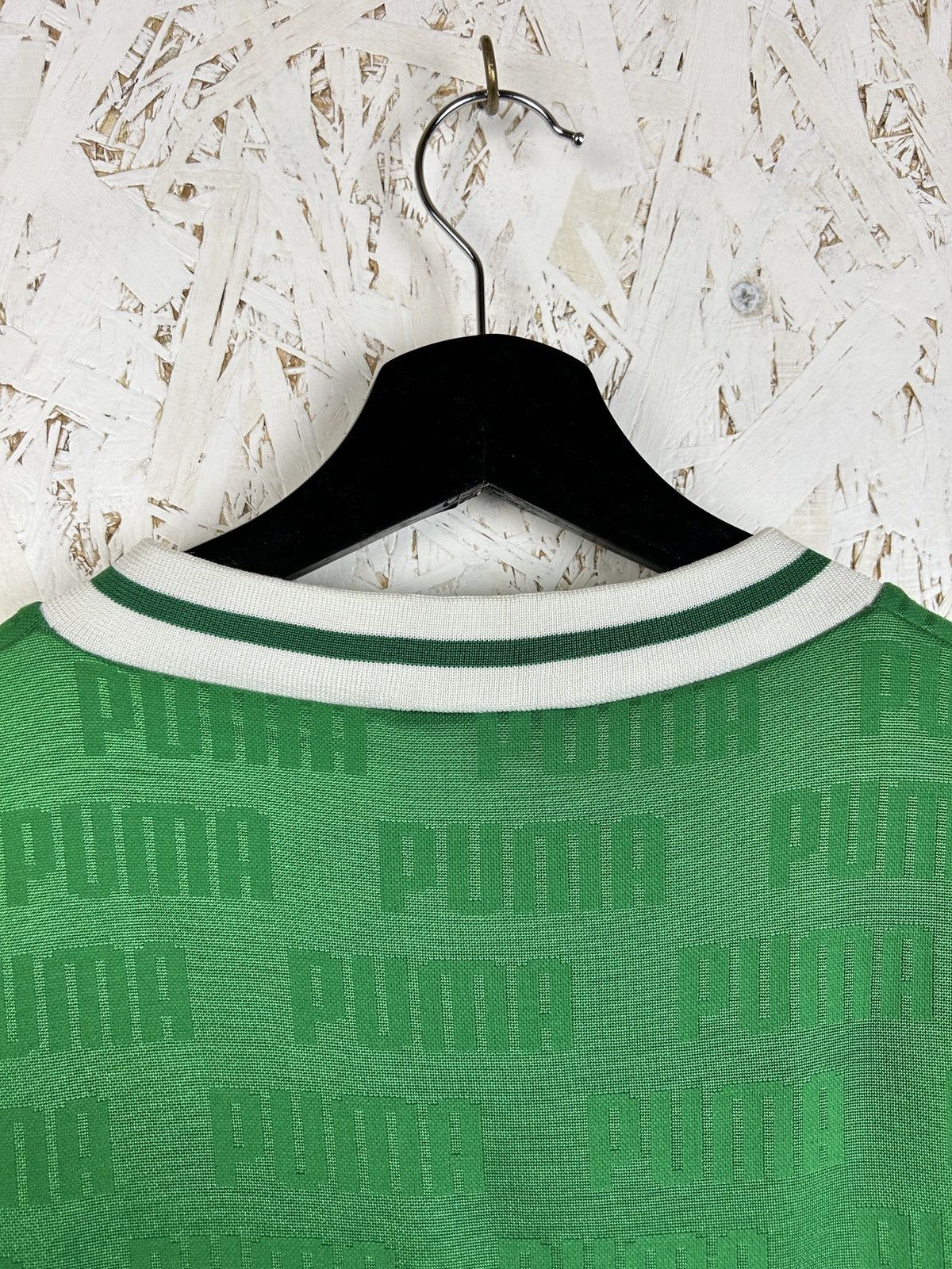 Puma 90s Vintage Puma Enkopings SK Home Kit Match Worn Jersey Size US M / EU 48-50 / 2 - 8 Thumbnail