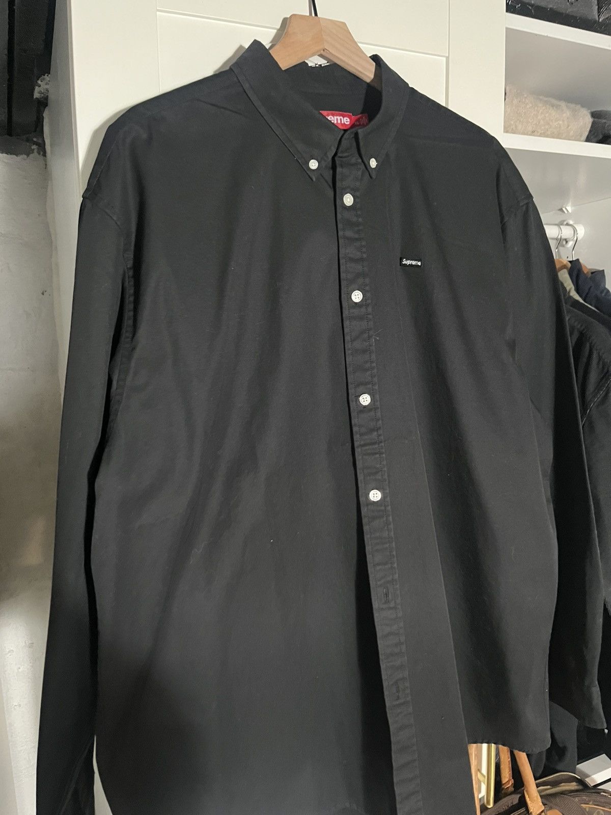 Supreme Small Box Twill Shirt | Grailed