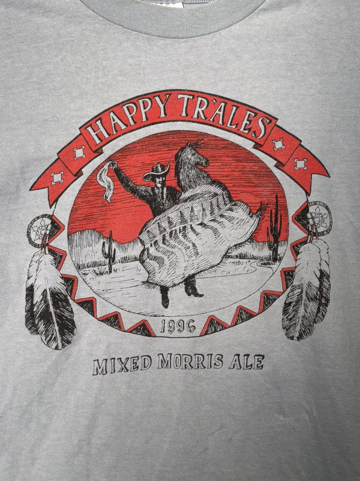 Hanes Vintage cowboy t shirt Size US S / EU 44-46 / 1 - 2 Thumbnail