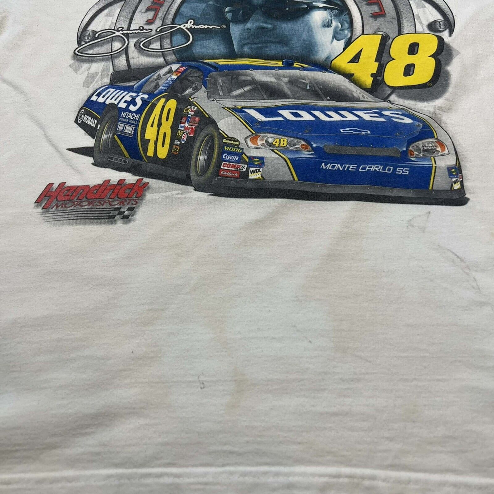Chase Authentics × NASCAR 2006 Chase Athletic Jimmie Johnson T Shirt NASCAR Racing Tee Size US XL / EU 56 / 4 - 4 Thumbnail