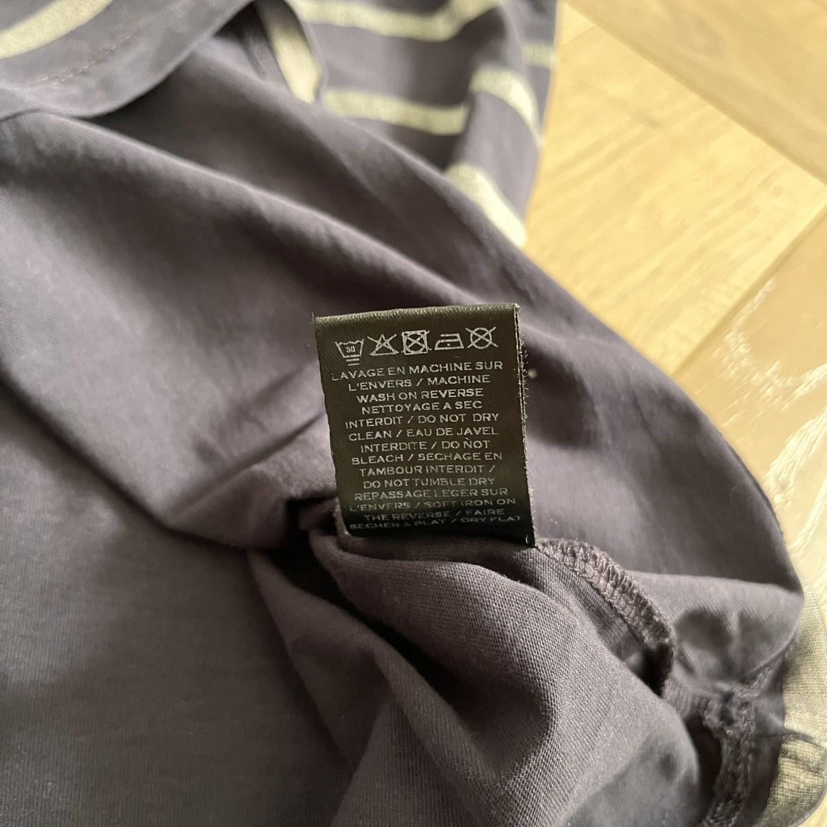 Balmain Balmain Paris Striped Logo T Shirt Size US M / EU 48-50 / 2 - 4 Thumbnail
