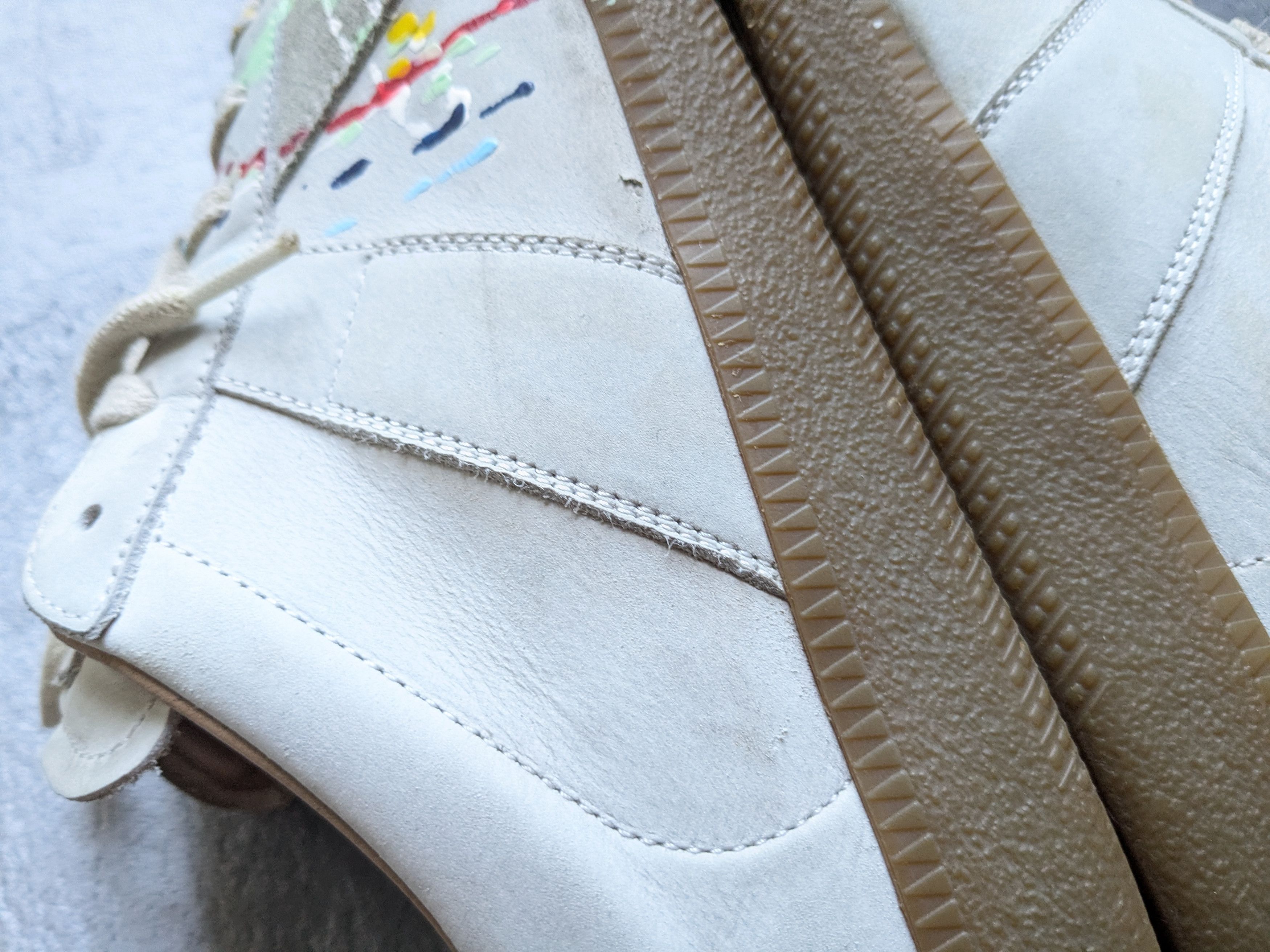Maison Margiela Maison Margiela Replica GAT Paint Splatter 10 43 Gum Low Size US 10 / EU 43 - 14 Thumbnail