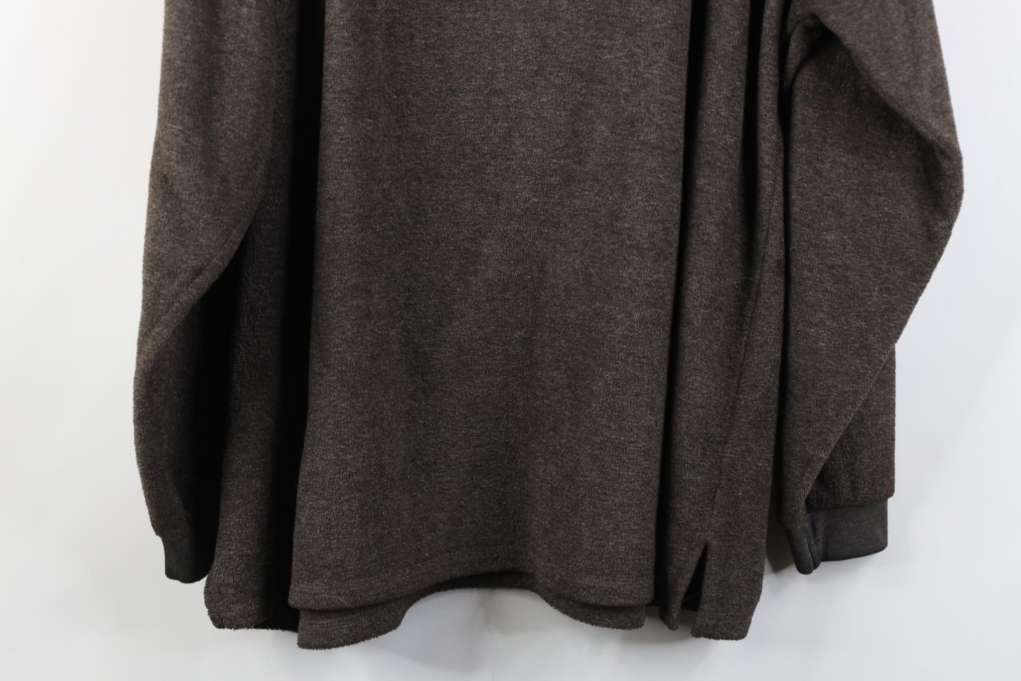 Russell Athletic Vintage 90s Russell Athletic Blank Fleece V-Neck Sweatshirt Size US L / EU 52-54 / 3 - 11 Thumbnail