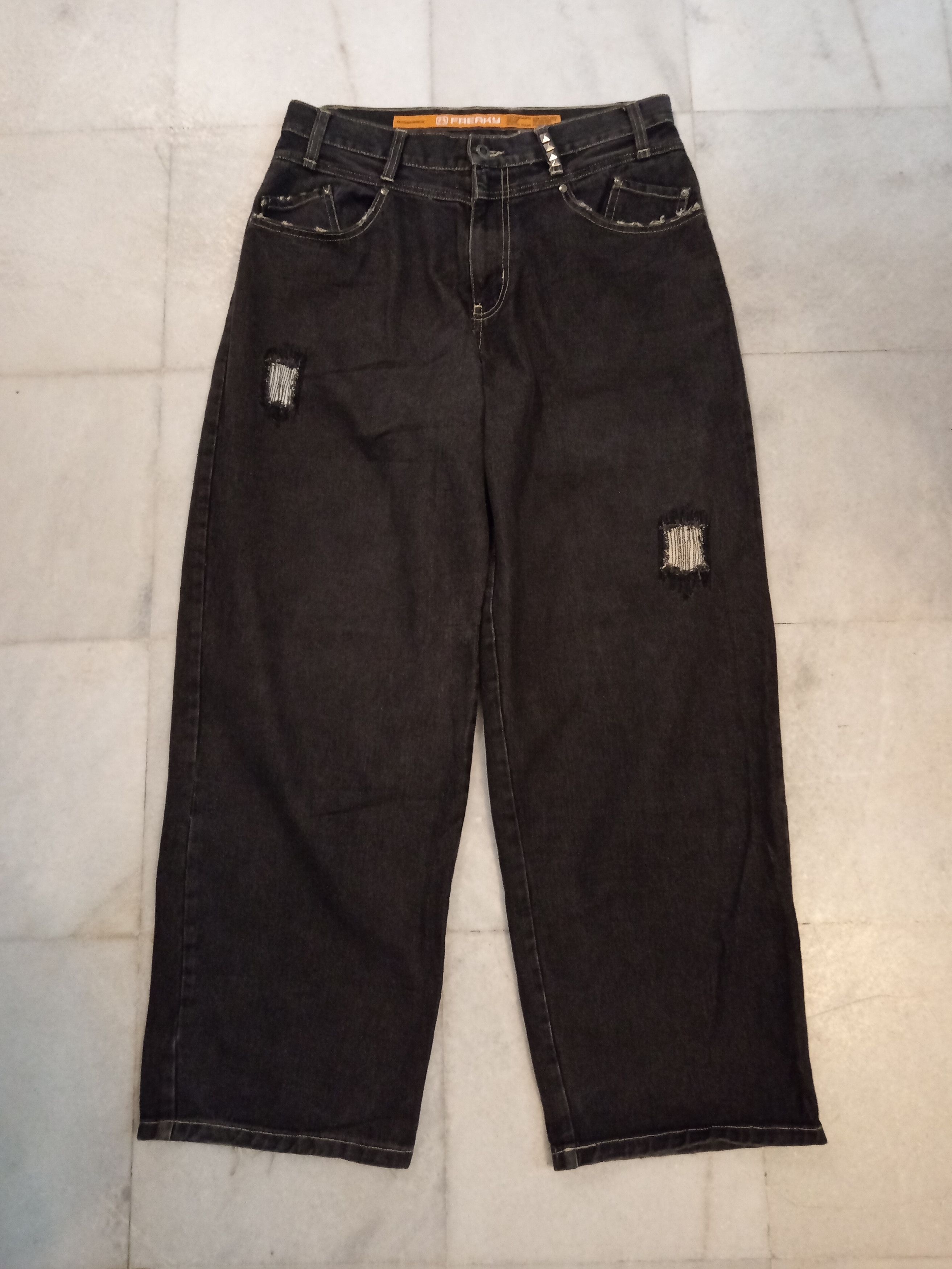 Vintage Y2k Freaky Baggy Jeans Size US 36 / EU 52 - 1 Thumbnail