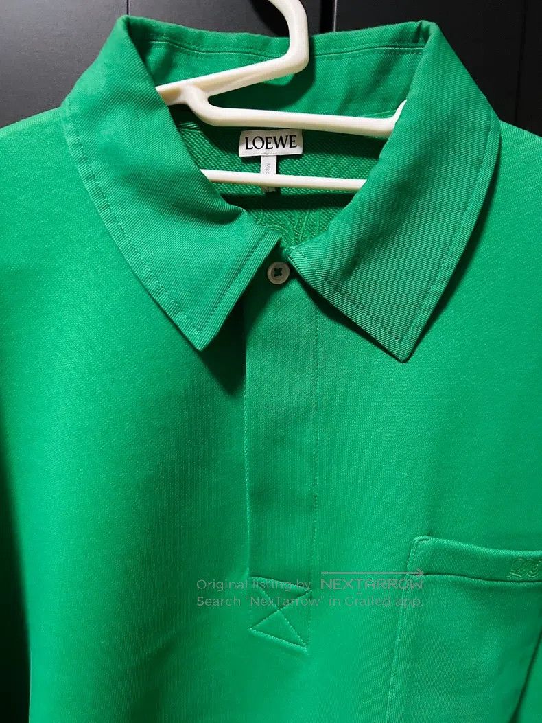 Loewe Loewe Island Series Polo Shirt/Sweater in Green Size US M / EU 48-50 / 2 - 3 Thumbnail