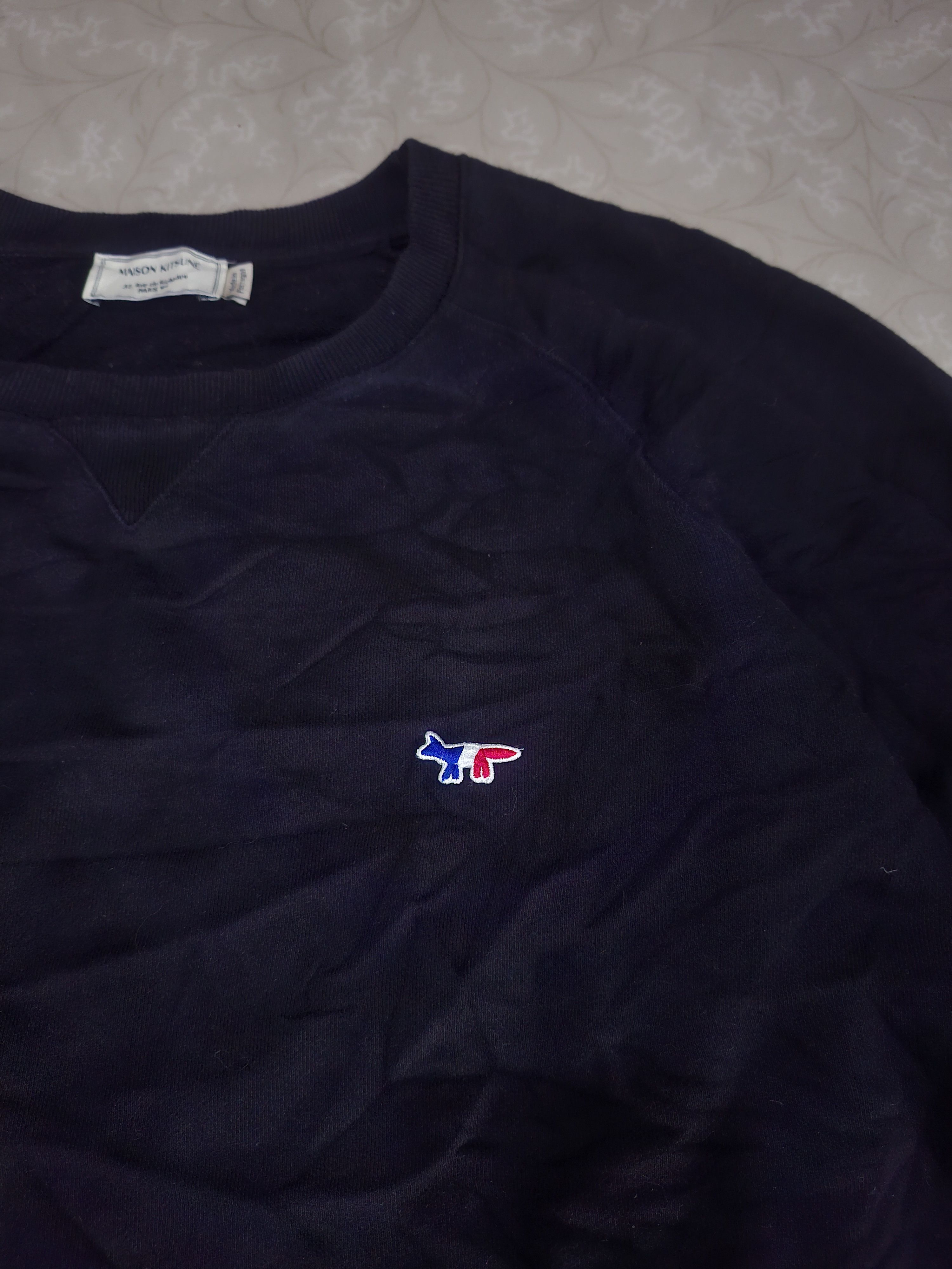 Maison Kitsune Maison Kitsuné Tricolor Fox Sweatshirt Size US L / EU 52-54 / 3 - 3 Thumbnail