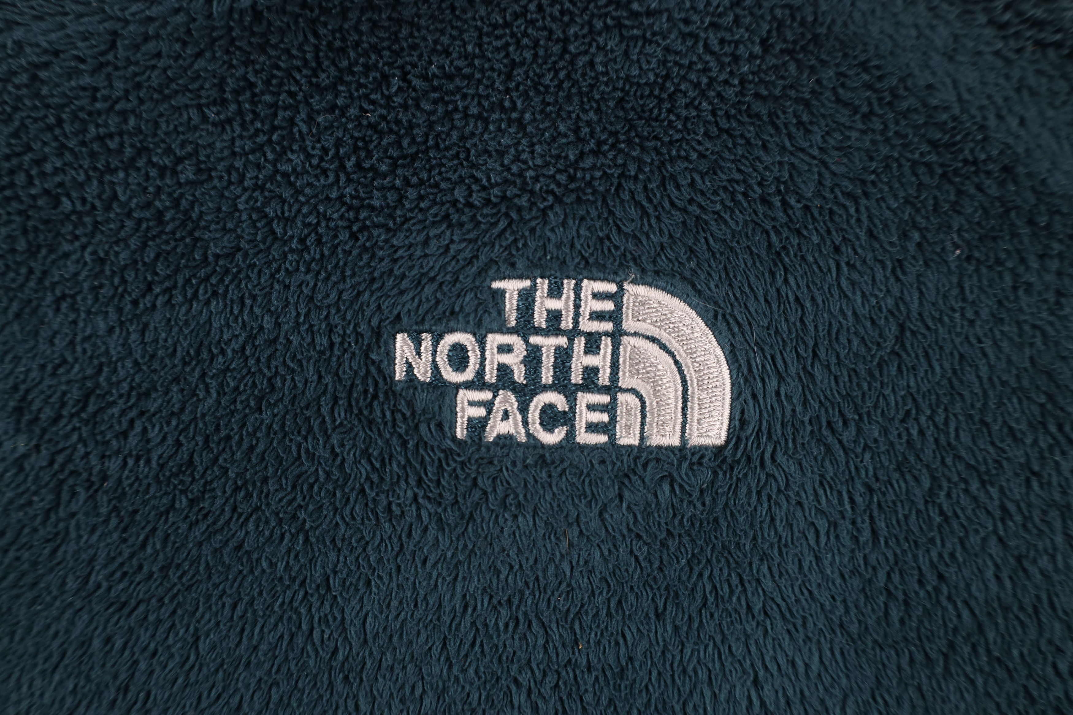 The North Face × Vintage Vintage The North Face Shaggy Monkey Fleece Jacket Teal Size XS / US 0-2 / IT 36-38 - 12 Thumbnail