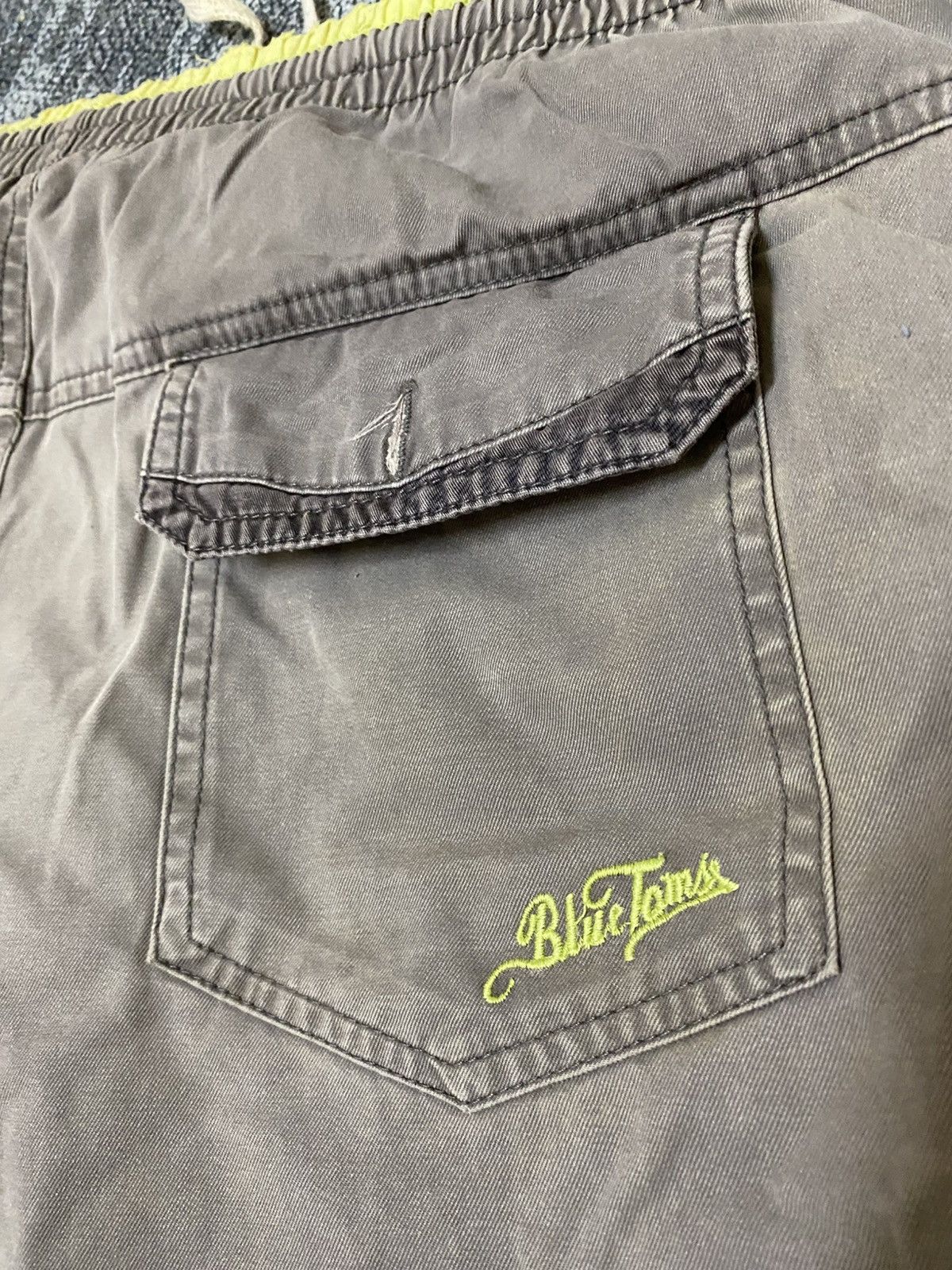 If Six Was Nine × The Unbranded Brand Blue Toms Short Pants Faded Colour Size US 37 - 6 Thumbnail