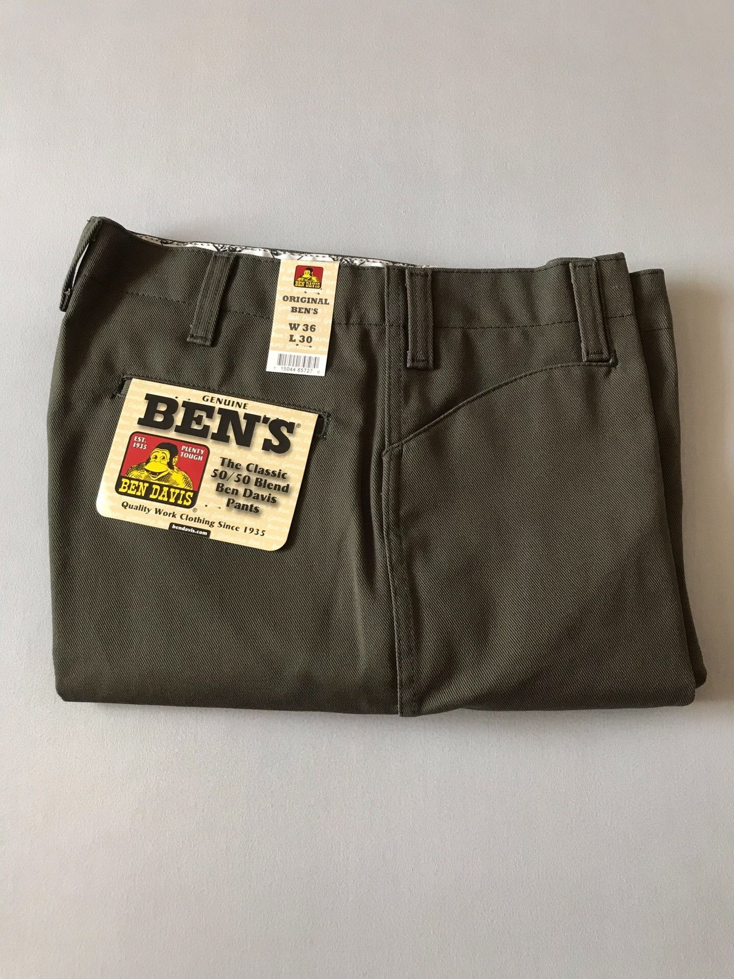 Ben Davis Ben Davis 657 Chino Work Pants W36L30 Size US 36 / EU 52 - 1 Thumbnail