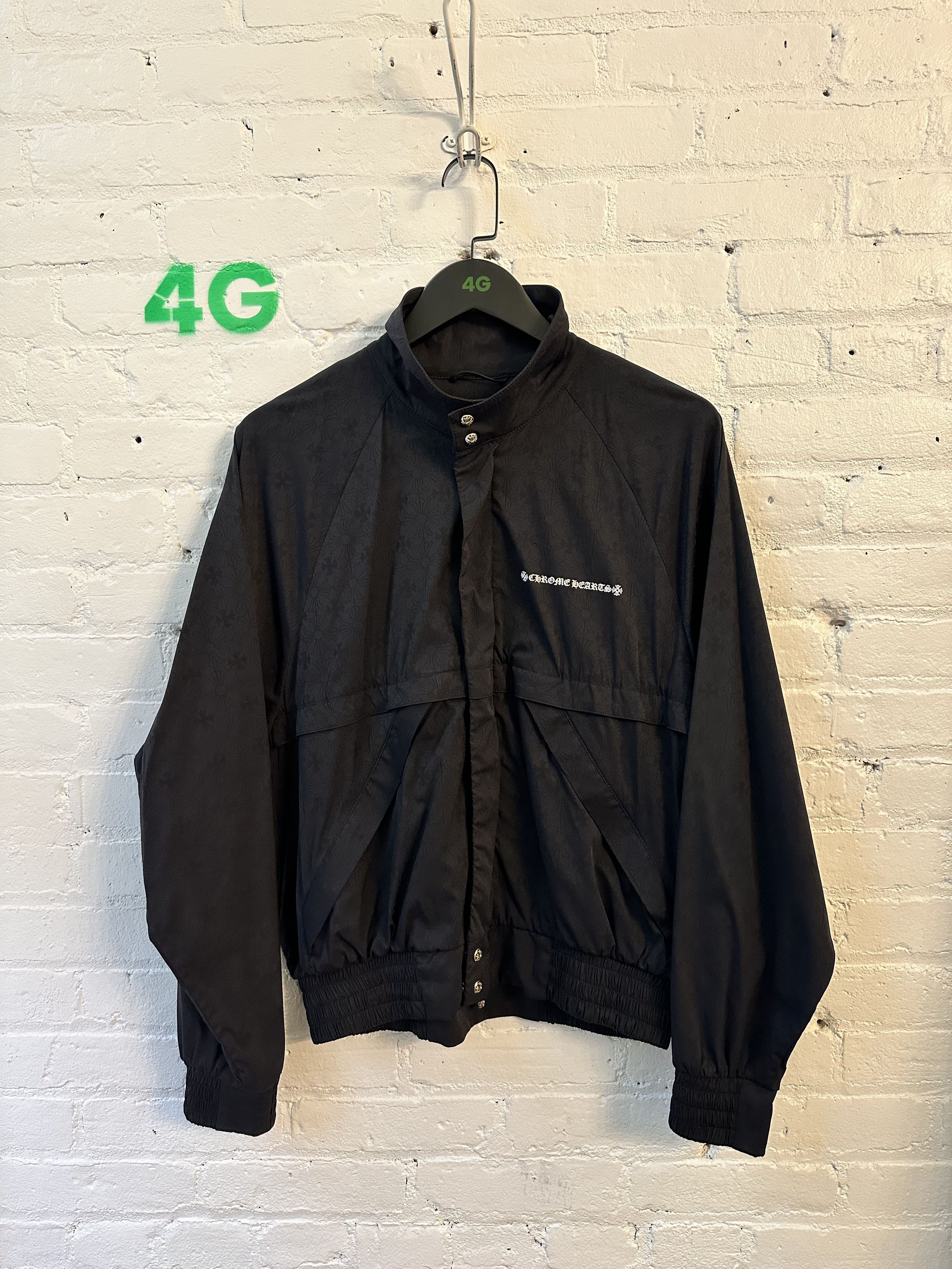 Chrome Hearts Chrome Hearts Coach Jacket 4G SELLER Size US S / EU 44-46 / 1 - 2 Thumbnail
