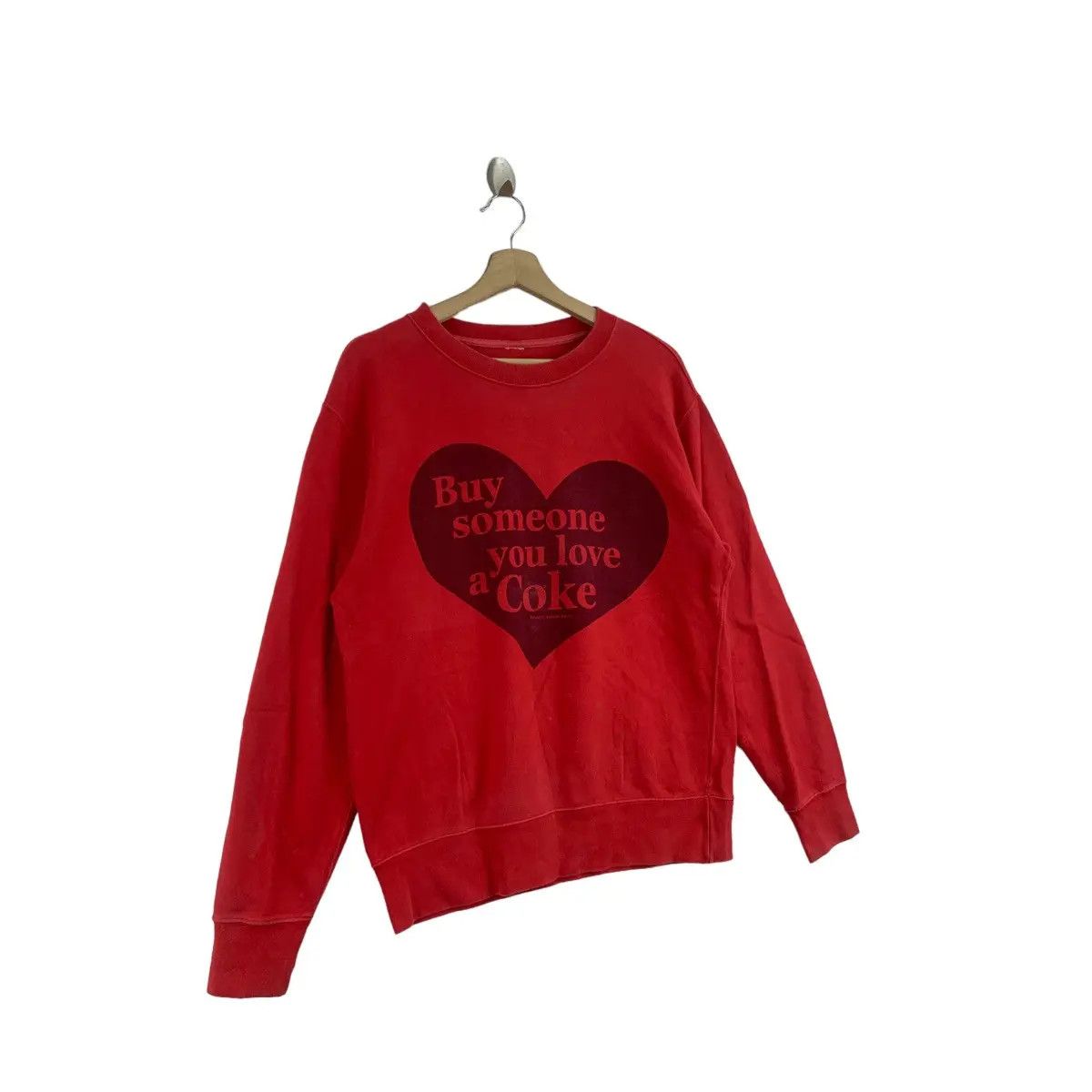 Uniqlo UNIQLO x COKE COCA COLA Buy Someone You Love Sweatshirt Size L / US 10 / IT 46 - 2 Thumbnail
