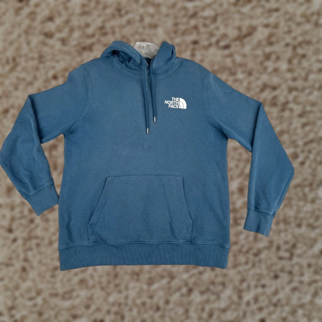 The North Face The North Face Hoodie Womens Medium Blue Pullover Jersey Cotton Outdoor Long Sleeve Size M / US 6-8 / IT 42-44 - 1 Thumbnail