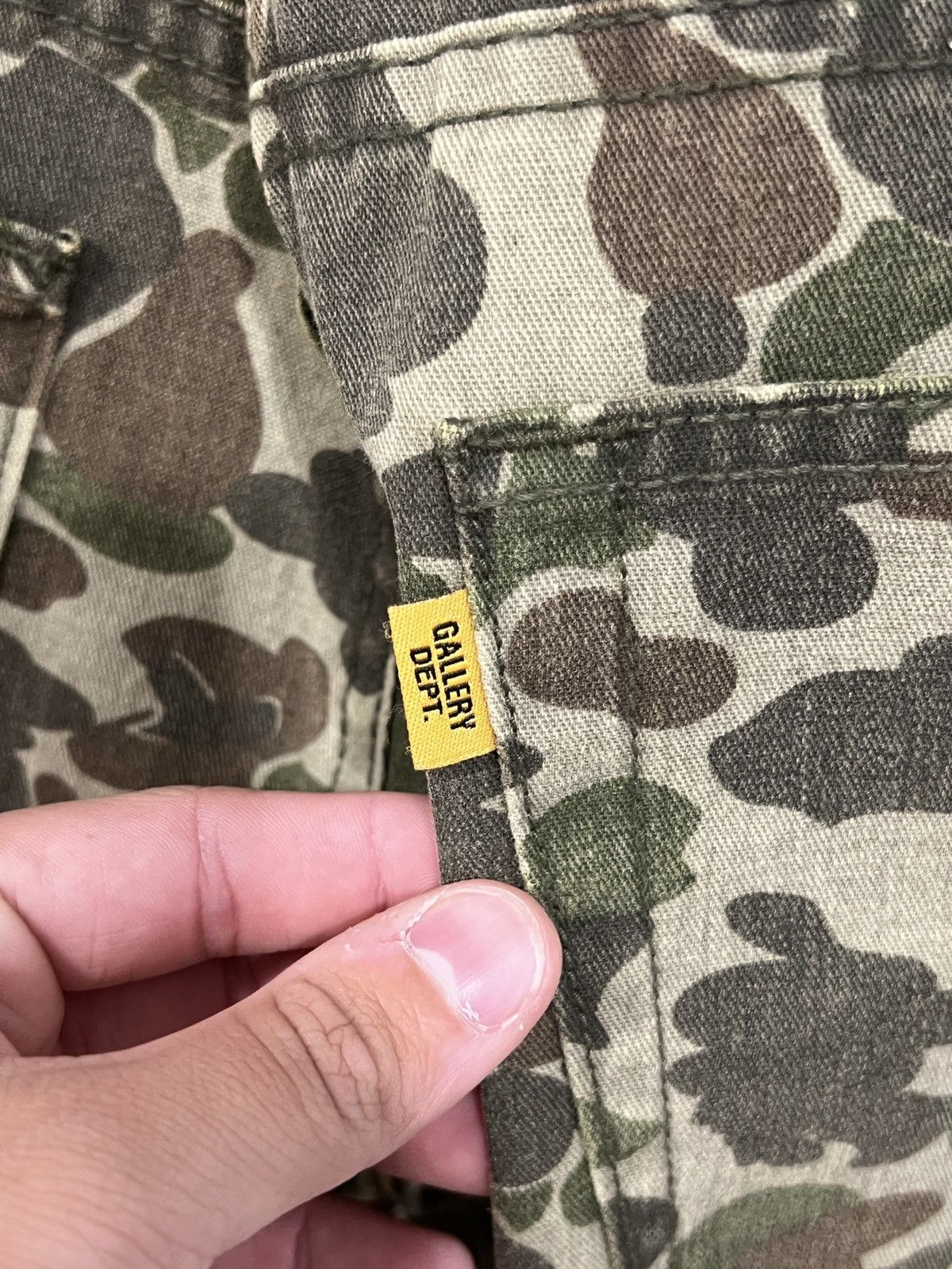 Gallery Dept. Gallery Dept Road Camo Jeans Size US 34 / EU 50 - 10 Thumbnail
