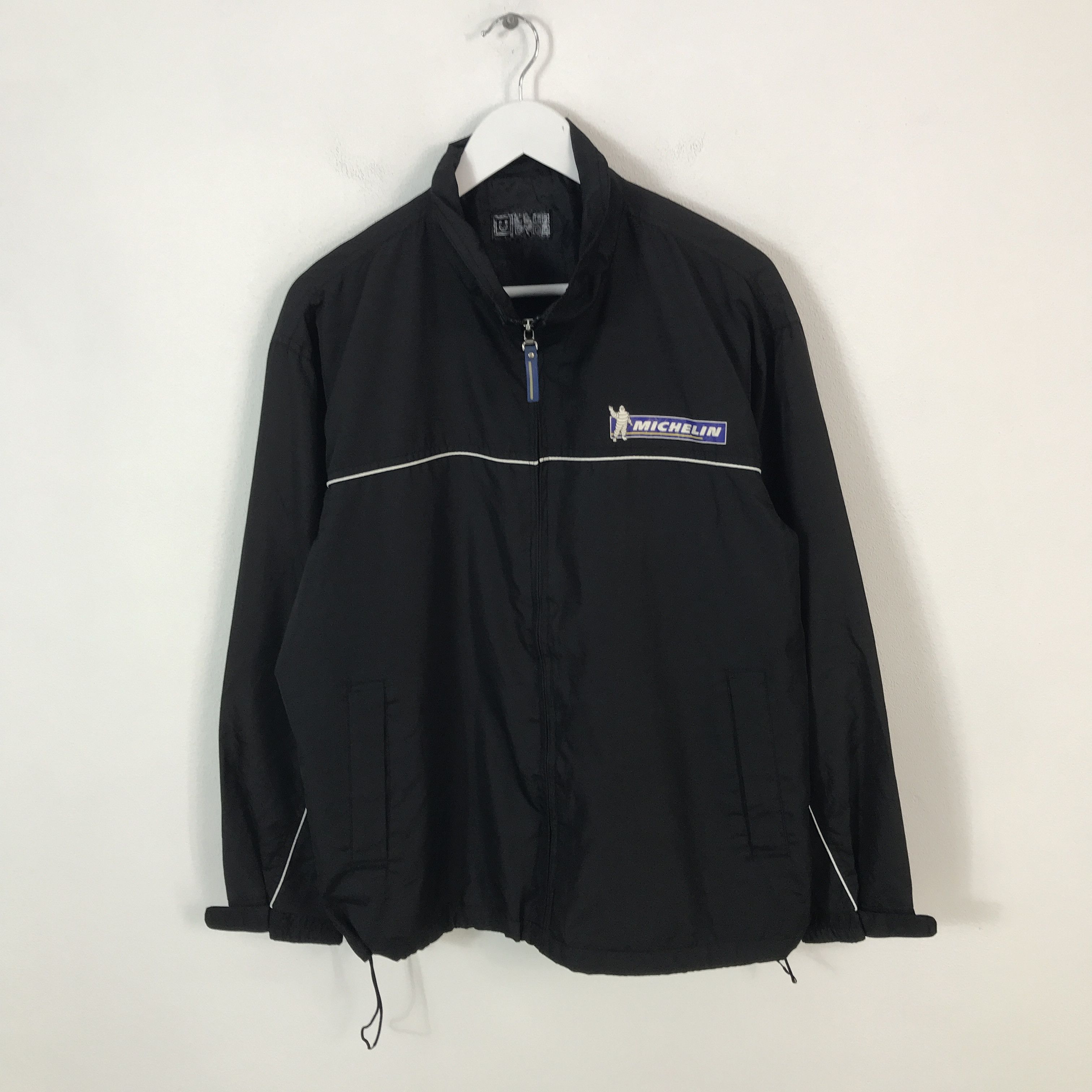 Japanese Brand Michelin Windbreaker Jacket Size US L / EU 52-54 / 3 - 2 Thumbnail