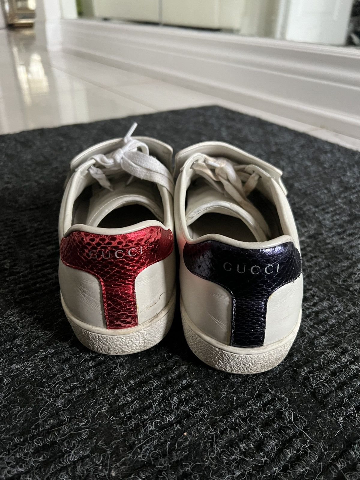 Gucci Gucci tiger patch ace sneakers Size US 9 / EU 42 - 3 Thumbnail