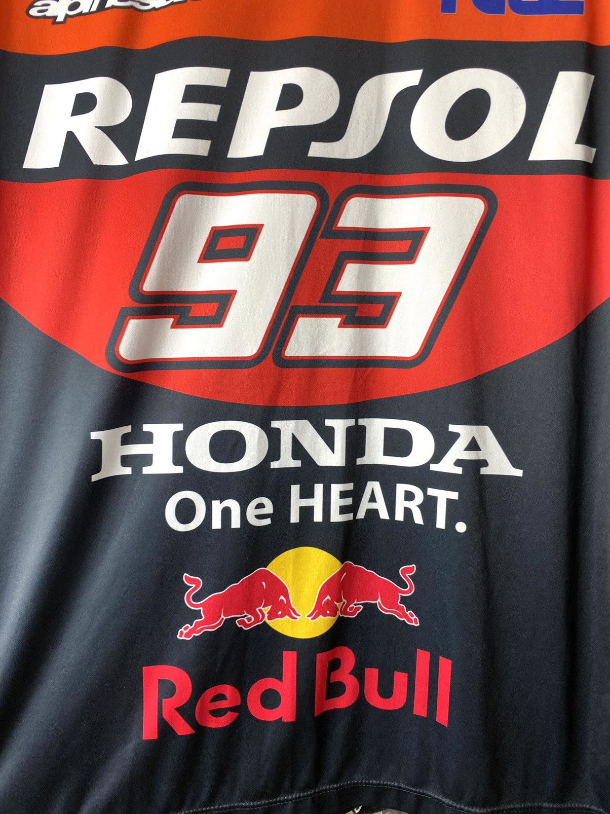 Honda Vintage Honda Repsol HRC Red Bull T Shirt Size US L / EU 52-54 / 3 - 7 Thumbnail