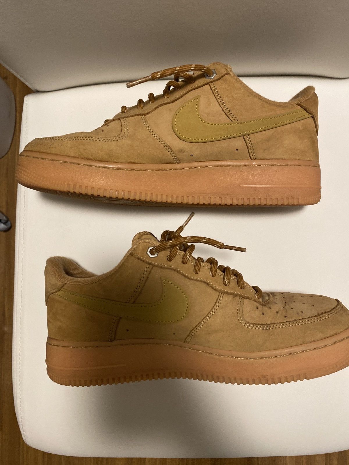 Nike Nike Air Force 1 Low Flax 2022 Gum Brown Wheat Size US 9 / EU 42 - 2 Thumbnail