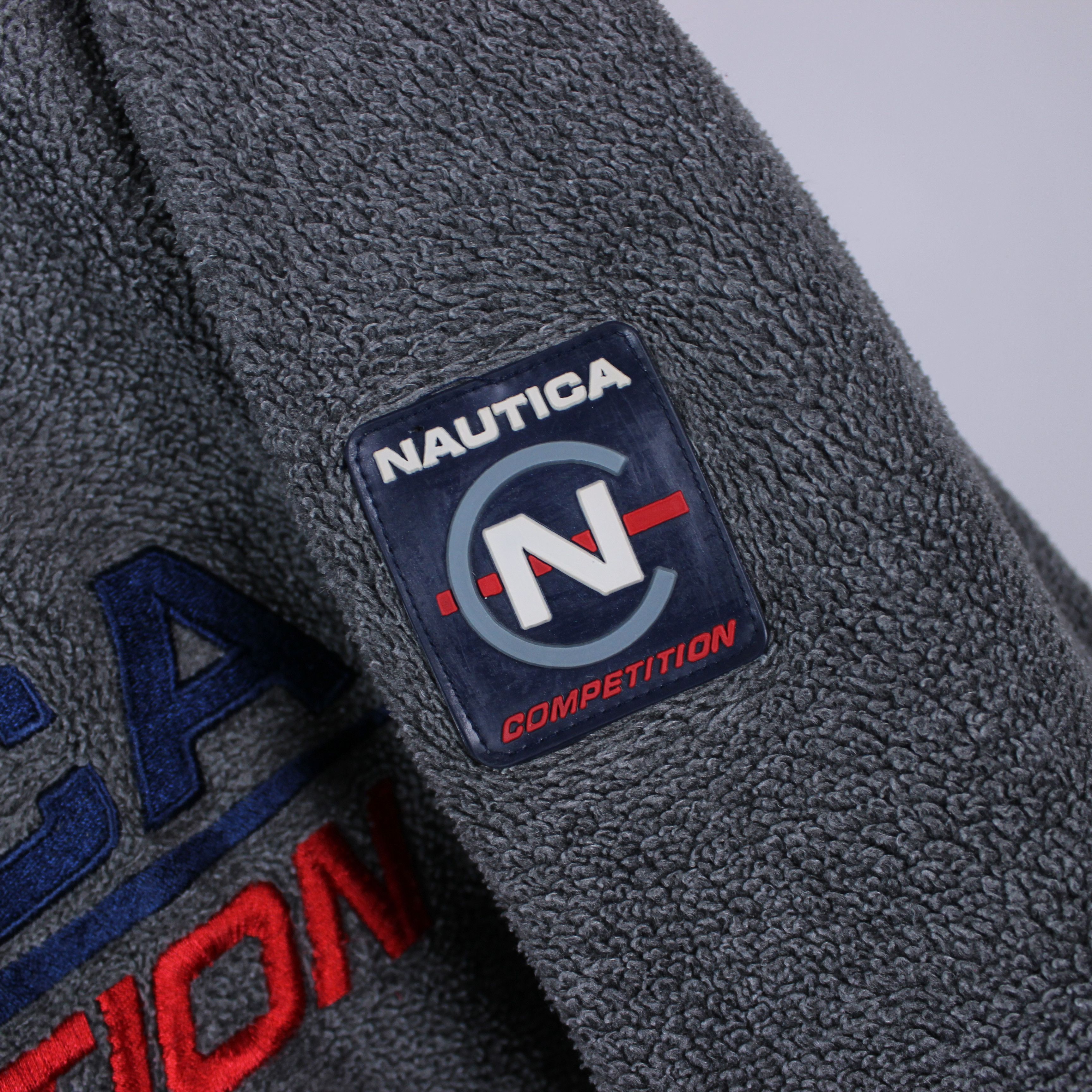 Nautica Nautica fleece pulover jumper men gray S M Made in USA Size US S / EU 44-46 / 1 - 7 Thumbnail
