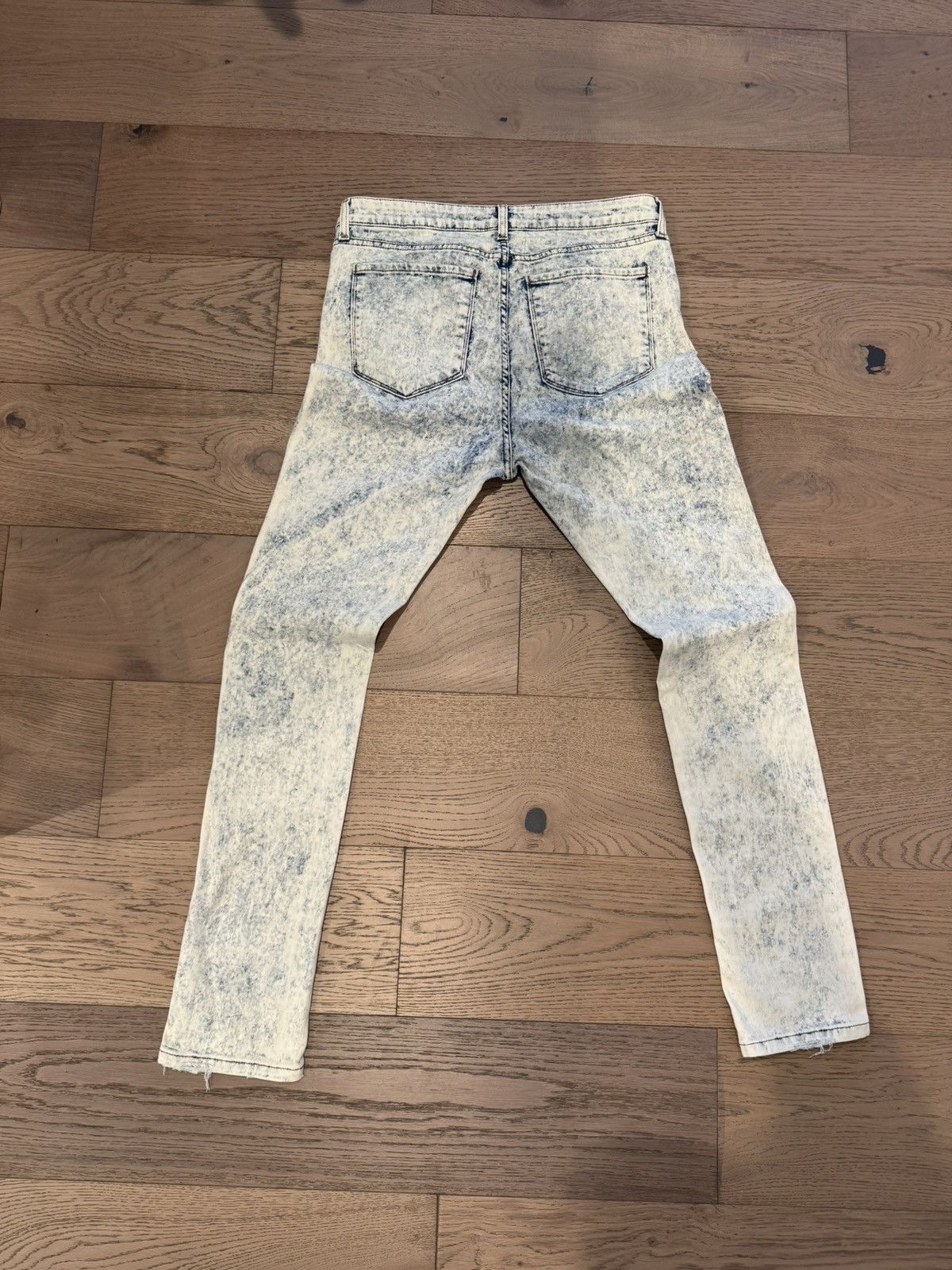 MONFRERE Monfrère Greyson Skinny Fit Jeans Acid Stone Wash – Size 36 Size US 36 / EU 52 - 10 Thumbnail