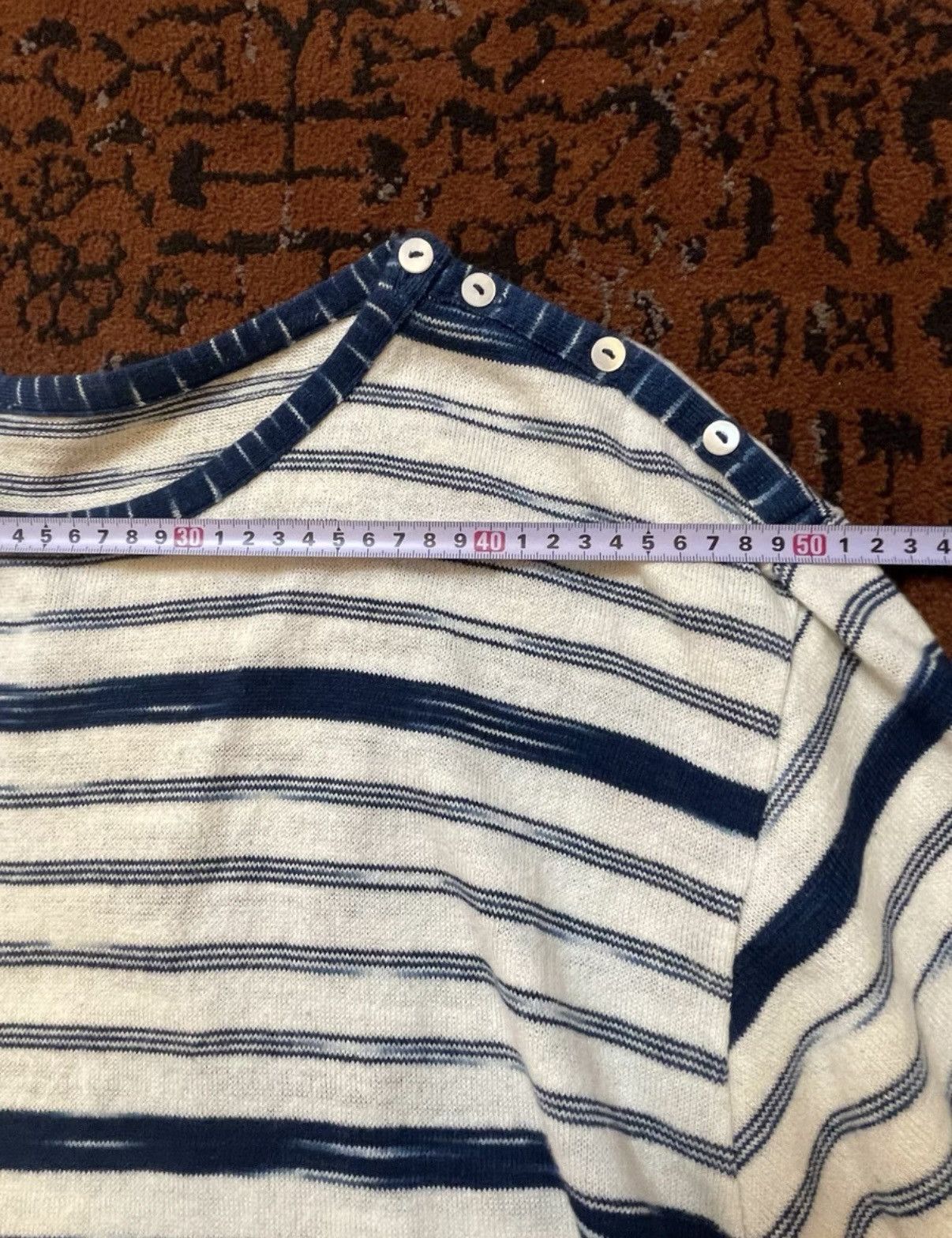 Porter Classic Porter Classic striped knit short Size US L / EU 52-54 / 3 - 2 Thumbnail