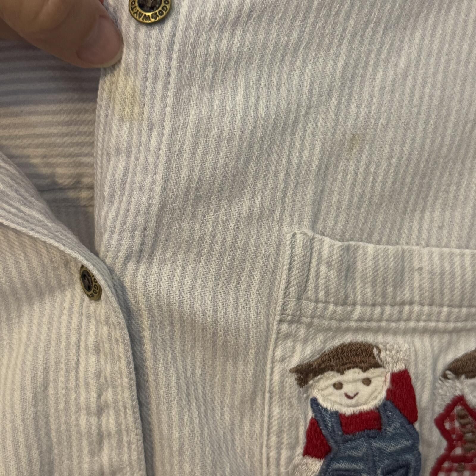 Other WAY TO GO Eco-Friendly Embroidered Shirt Size M / US 6-8 / IT 42-44 - 3 Thumbnail