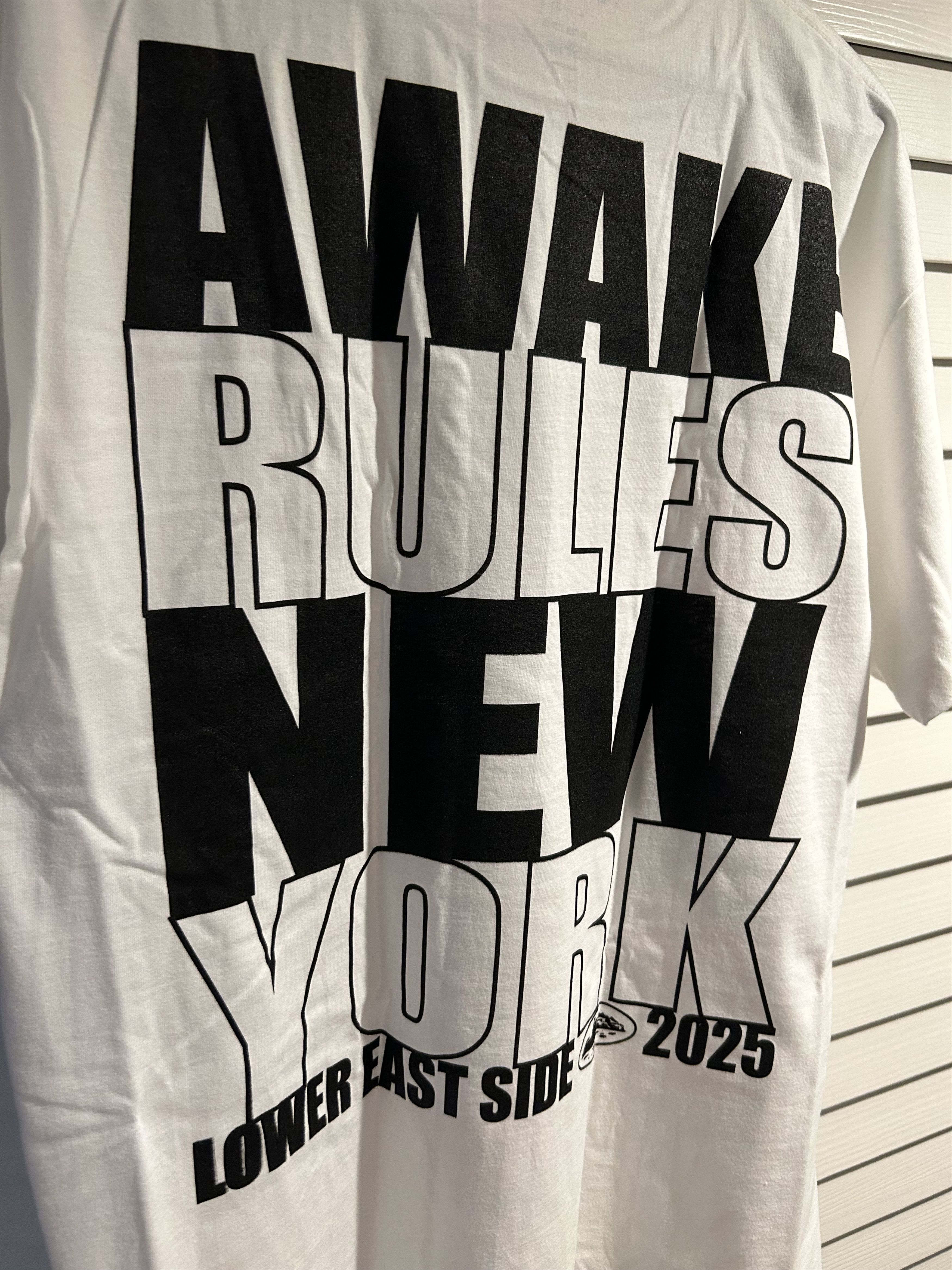 Awake NY AWAKE NY X CORTEIZ RULES NEW YORK TEE WHITE EVENT EXCLUSIVE Size US L / EU 52-54 / 3 - 2 Thumbnail