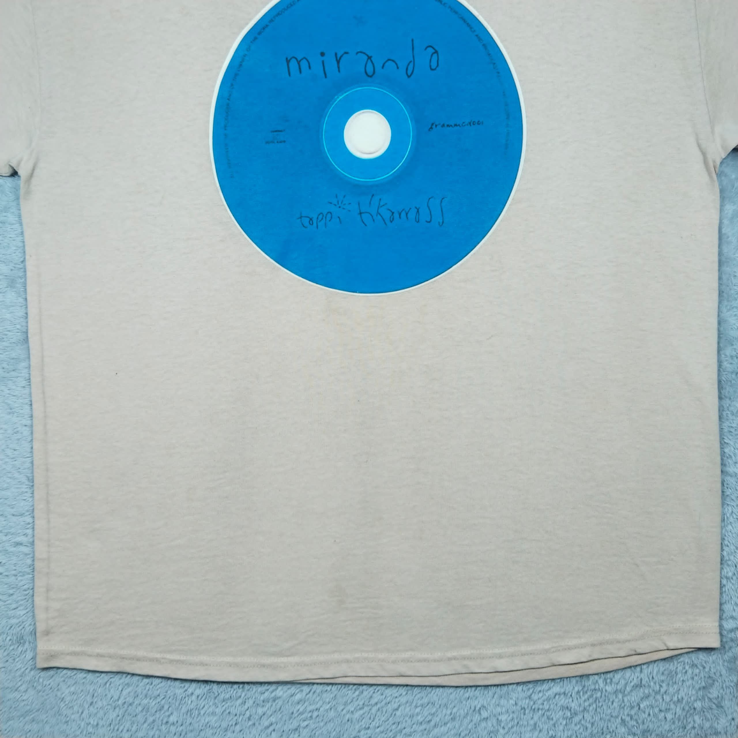 Band Tees RARE BJORK TAPPI TIKARRAS MIRANDA ALBUM PUNK BAND T SHIRT Size US L / EU 52-54 / 3 - 6 Thumbnail