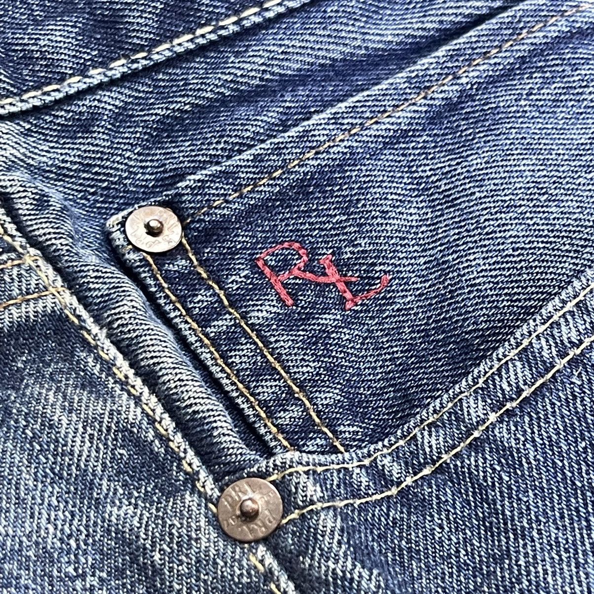 Ralph Lauren Vintage Polo Ralph Lauren 867 Denim w46 Leather Patch Jeans Size US 44 / EU 60 - 13 Thumbnail