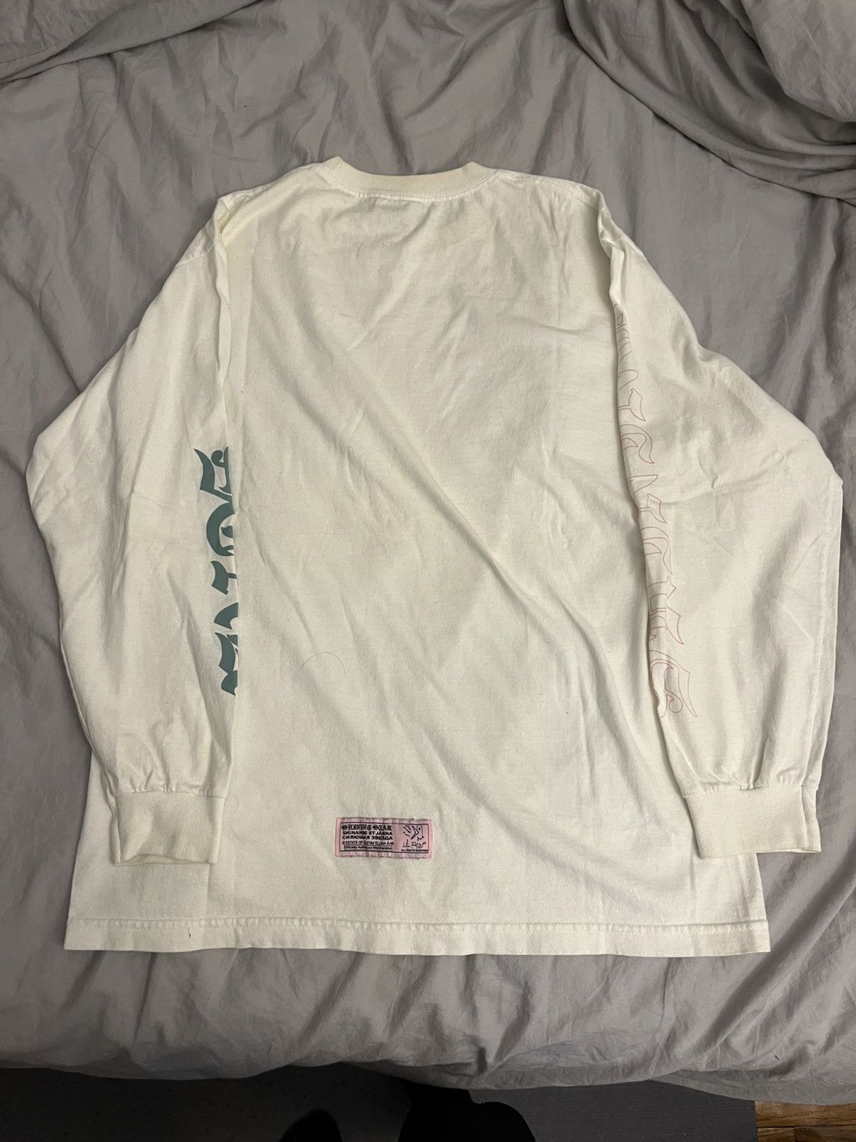 Lil Peep Lil peep shining star long sleeve white Size US L / EU 52-54 / 3 - 6 Thumbnail