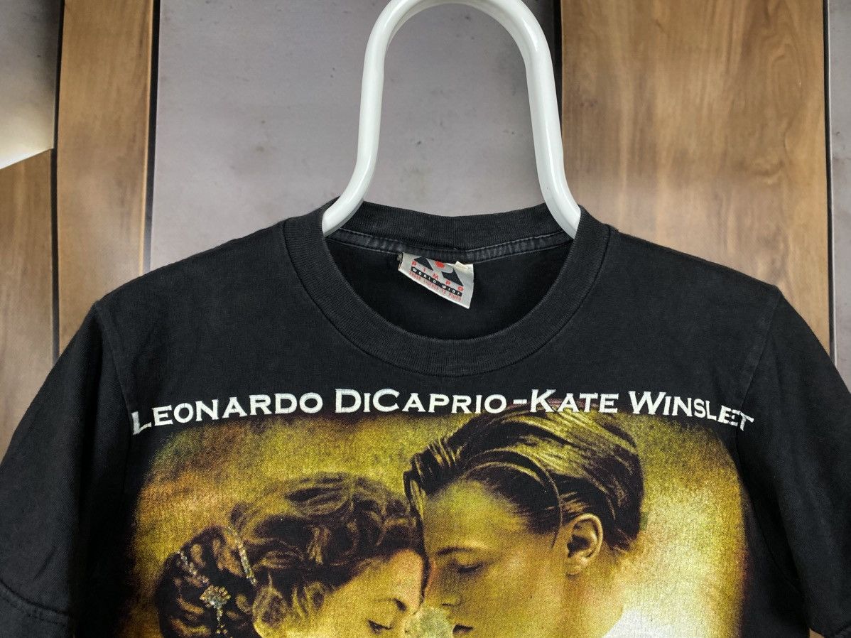 Vintage 🍿Vintage 90s T-Shirt Titanic Y2K Kate Winslet Leonardo Dica🍿 Size US M / EU 48-50 / 2 - 6 Thumbnail