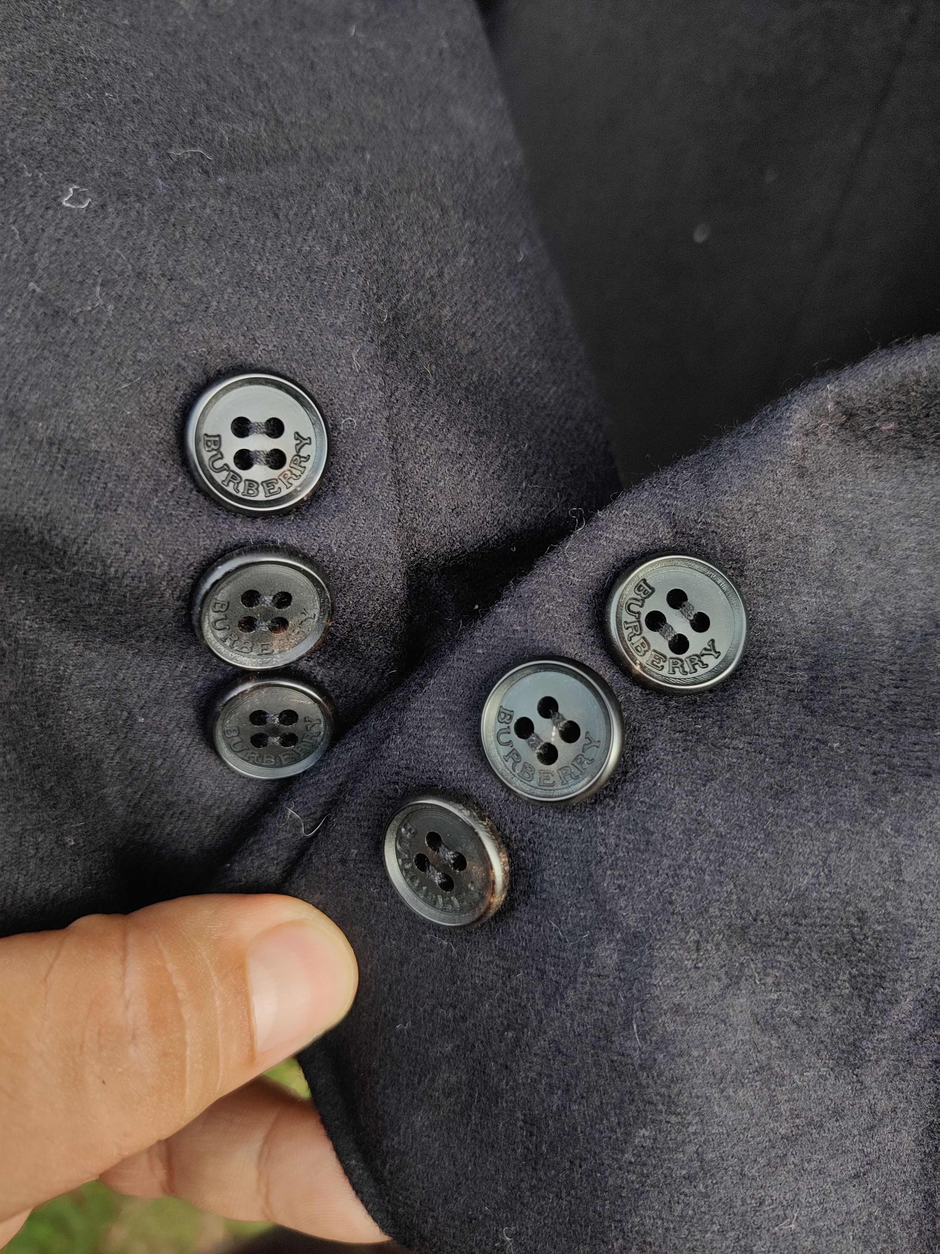 Burberry Vintage Luxury Burberry London Wool Cashmere Jacket Size US S / EU 44-46 / 1 - 10 Thumbnail