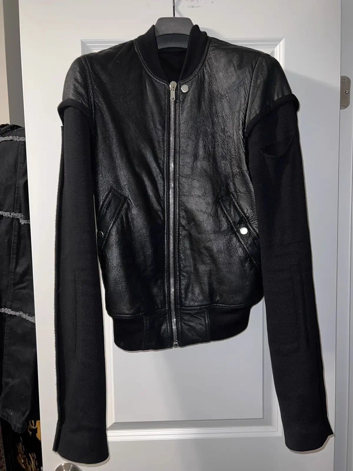 Rick Owens Rick Owens Burnt Leather Jacket Size US S / EU 44-46 / 1 - 2 Thumbnail