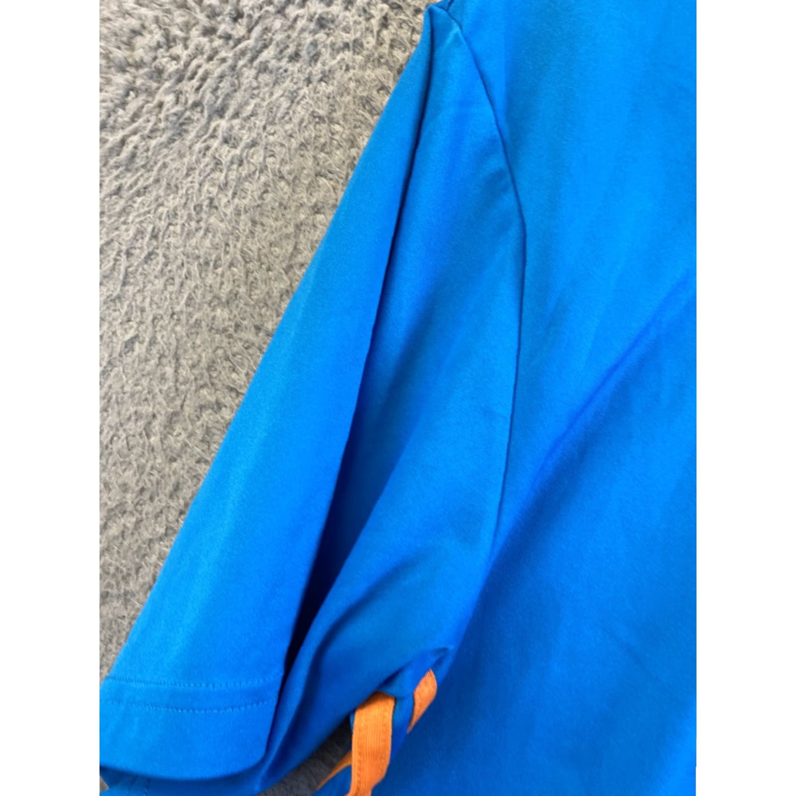 Adidas adidas Shirt Mens M Blue running shirt Short Sleeve Hiking T/ 33-52 Size US M / EU 48-50 / 2 - 6 Thumbnail