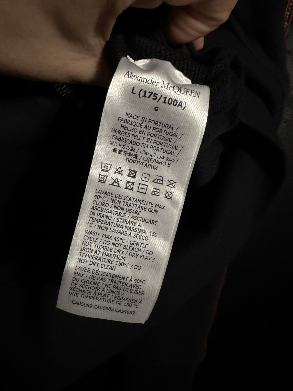 Alexander McQueen Tape Logo Zip Up Hoodie Size US L / EU 52-54 / 3 - 7 Thumbnail