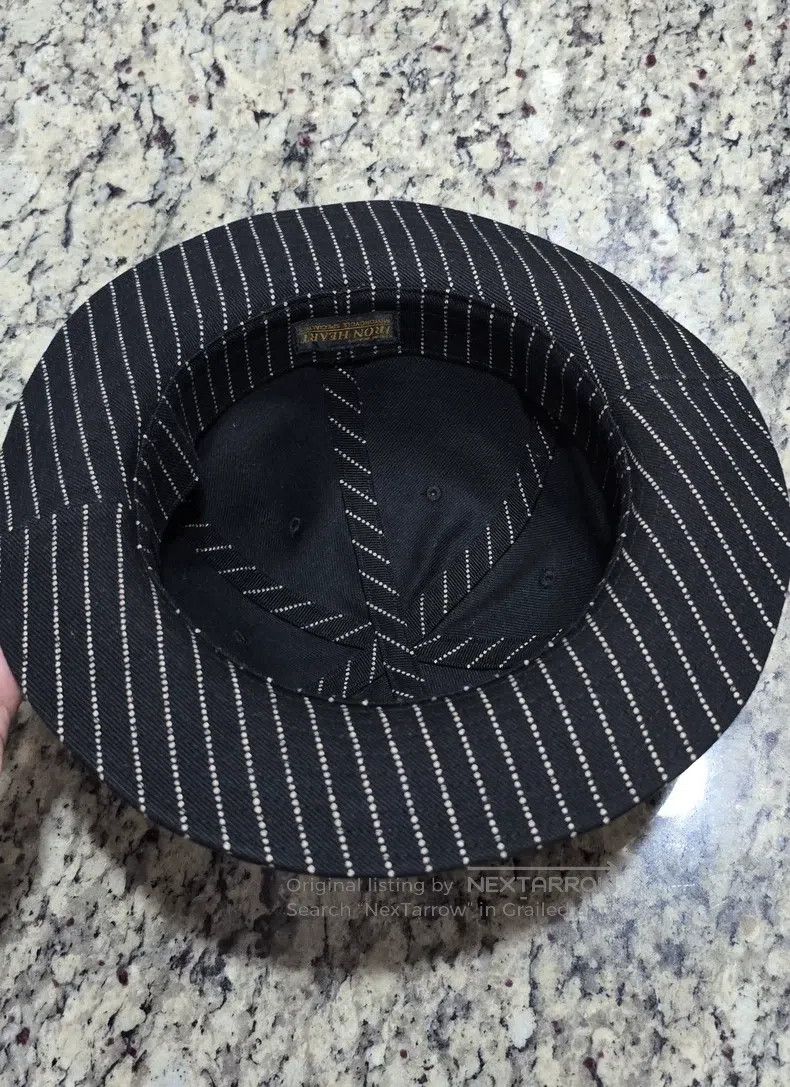 Other Iron Heart Black dyed fisherman's hat gift hat Size ONE SIZE - 5 Thumbnail